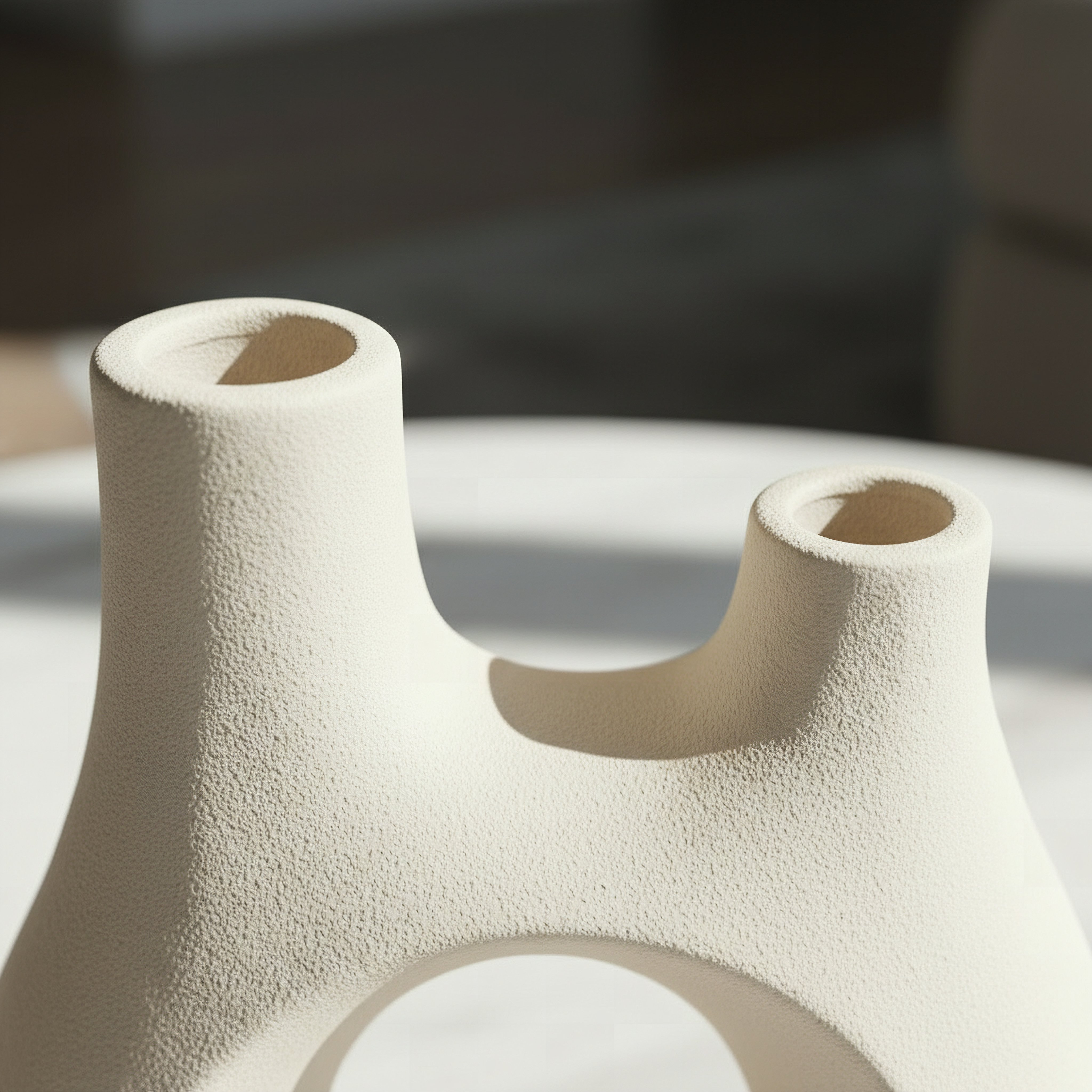 Audrey-Eden Decorative Ceramic Vase - 24.5x9.5x32.5 cm-hbxbedroom-decorandaccessories-vases-image-2