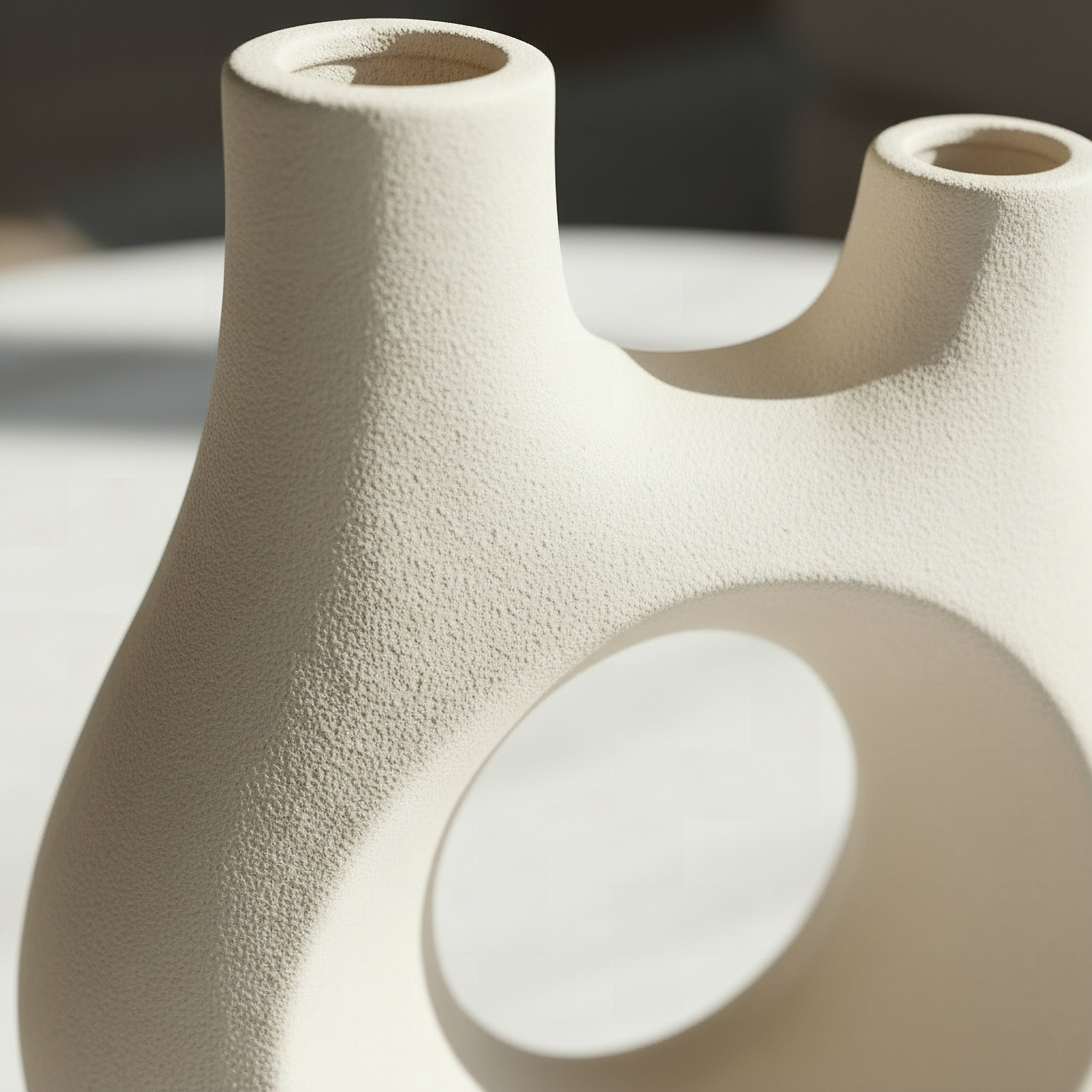 Audrey-Eden Decorative Ceramic Vase - 24.5x9.5x32.5 cm-hbxbedroom-decorandaccessories-vases-image-3