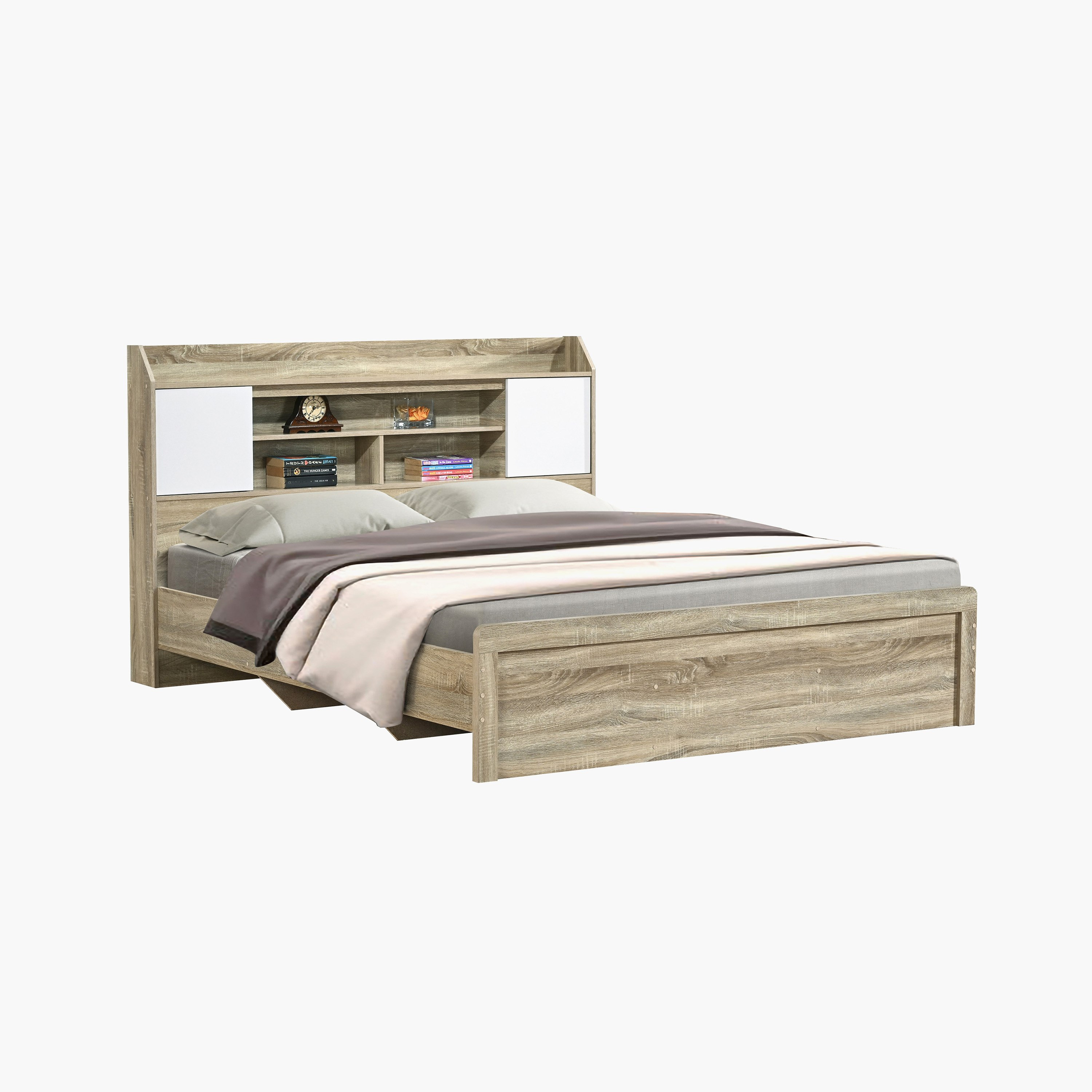 سرير كوين مع وحدة تخزين بباب ورف مفتوح كولتورب نيكسا من موفو - 160x200 سم-hbxbedroom-bedsandbedsets-beds-queen-image-2