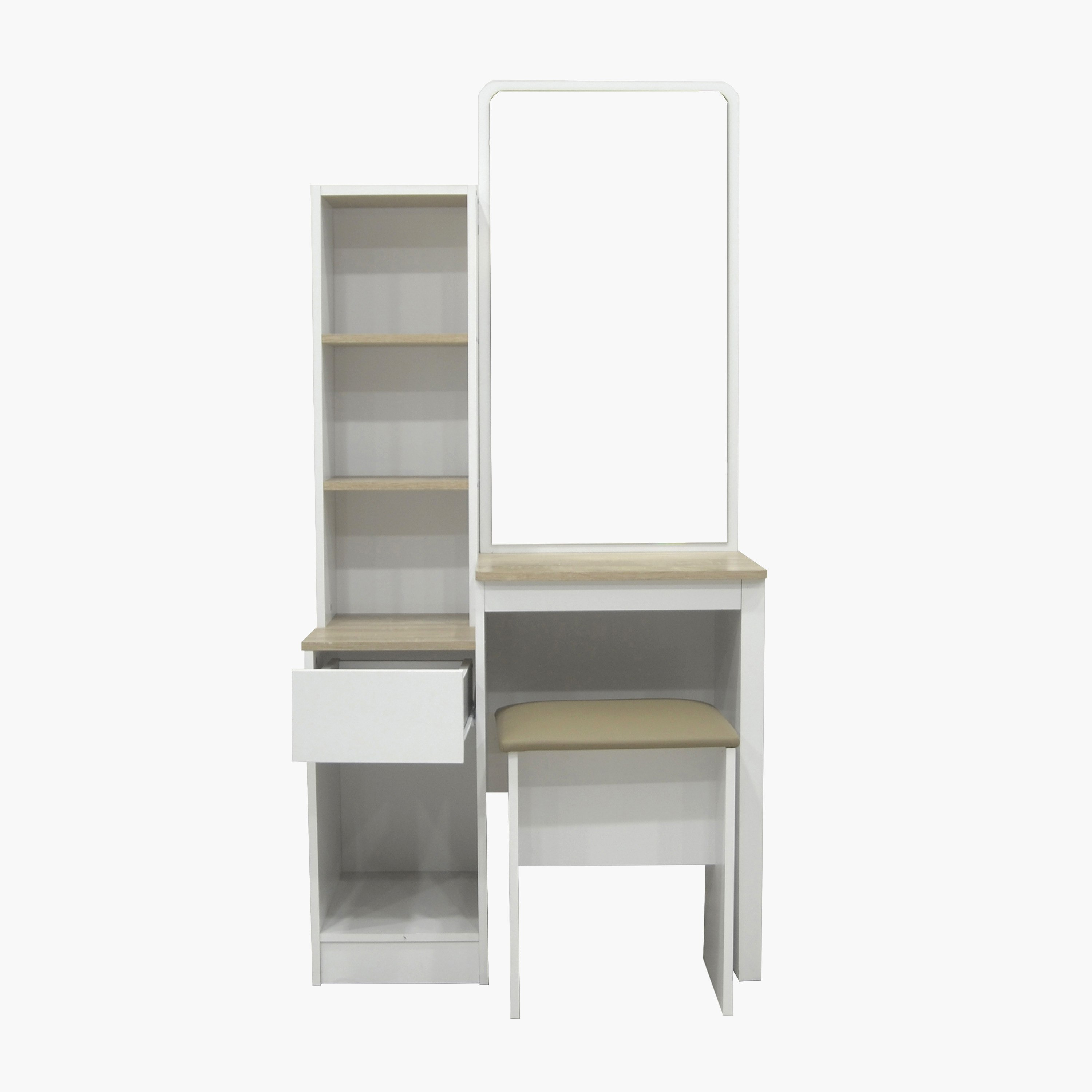 Kulltorp Plus Dresser with Mirror and Stool-hbxfurniture-bedroom-dressersandmirrors-image-4