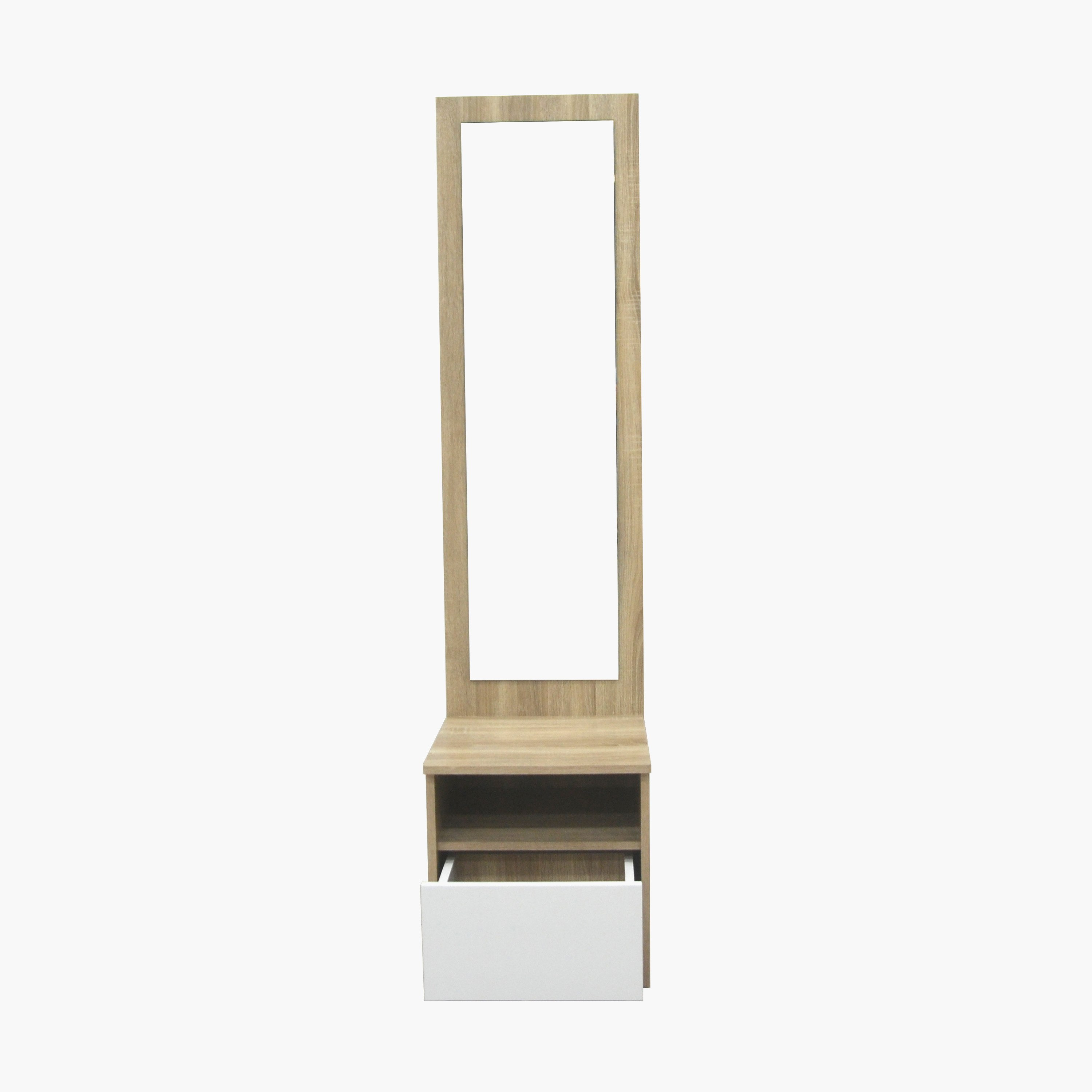 Movo Alford 1-Drawer Dressing Table with Mirror and Open Shelf-hbxfurniture-bedroom-dressersandmirrors-image-4