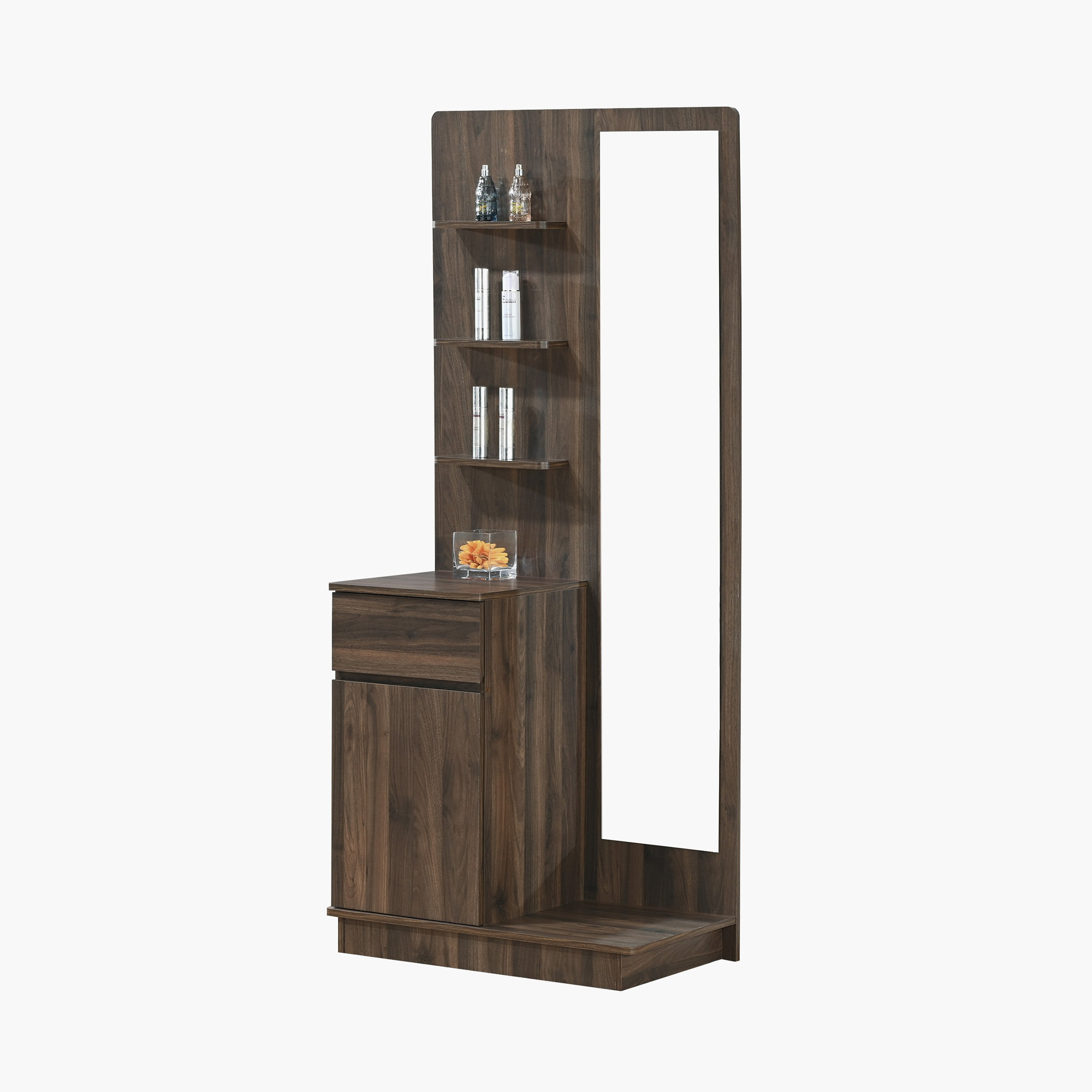 Movo Kulltorp Boomer 1-Door Dressing Table with Mirror and Drawer-hbxfurniture-bedroom-dressersandmirrors-image-4