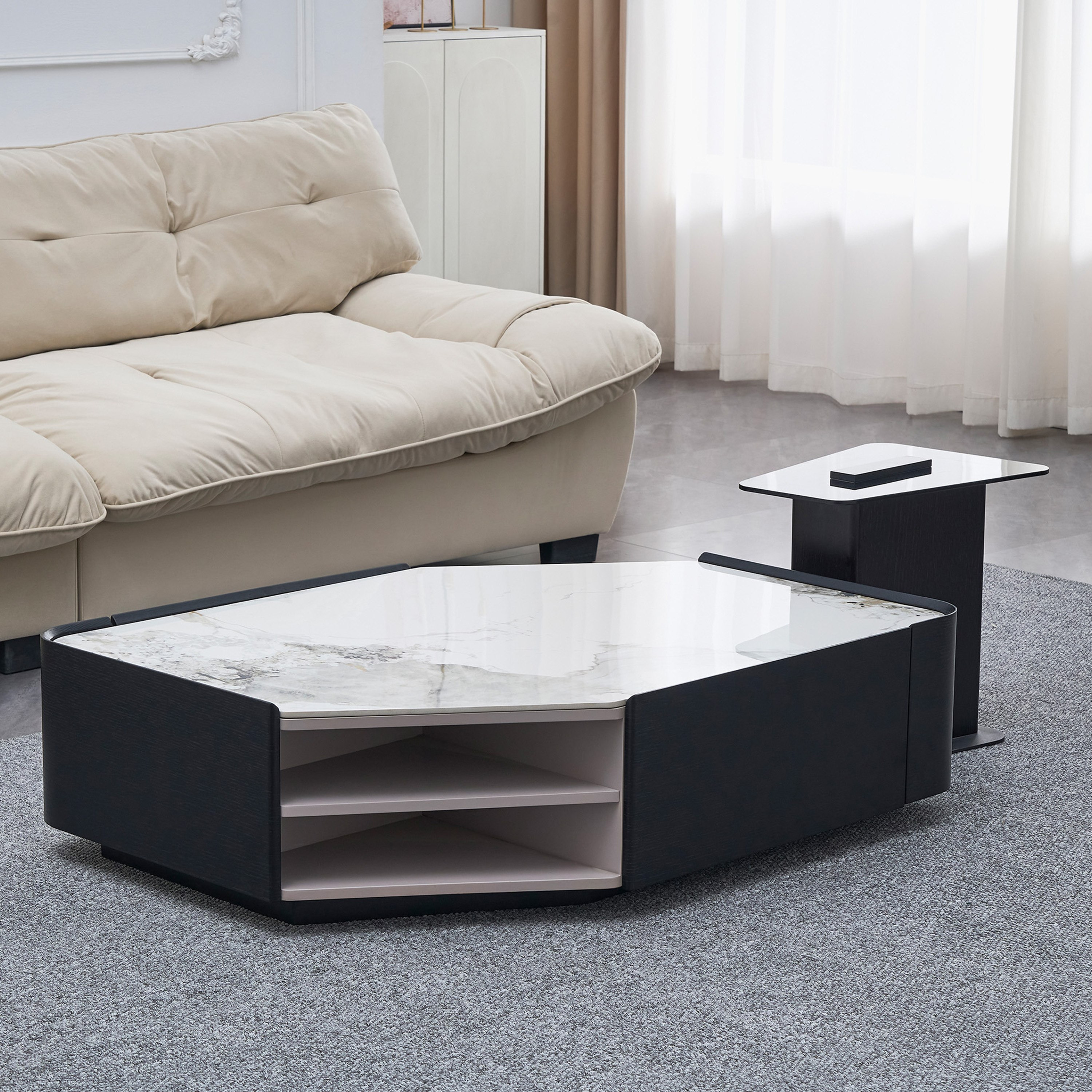 Estrella 2-Piece Sintered Stone Top Coffee Table Set-hbxlivingroom-tablesandstands-coffeetables-image-2