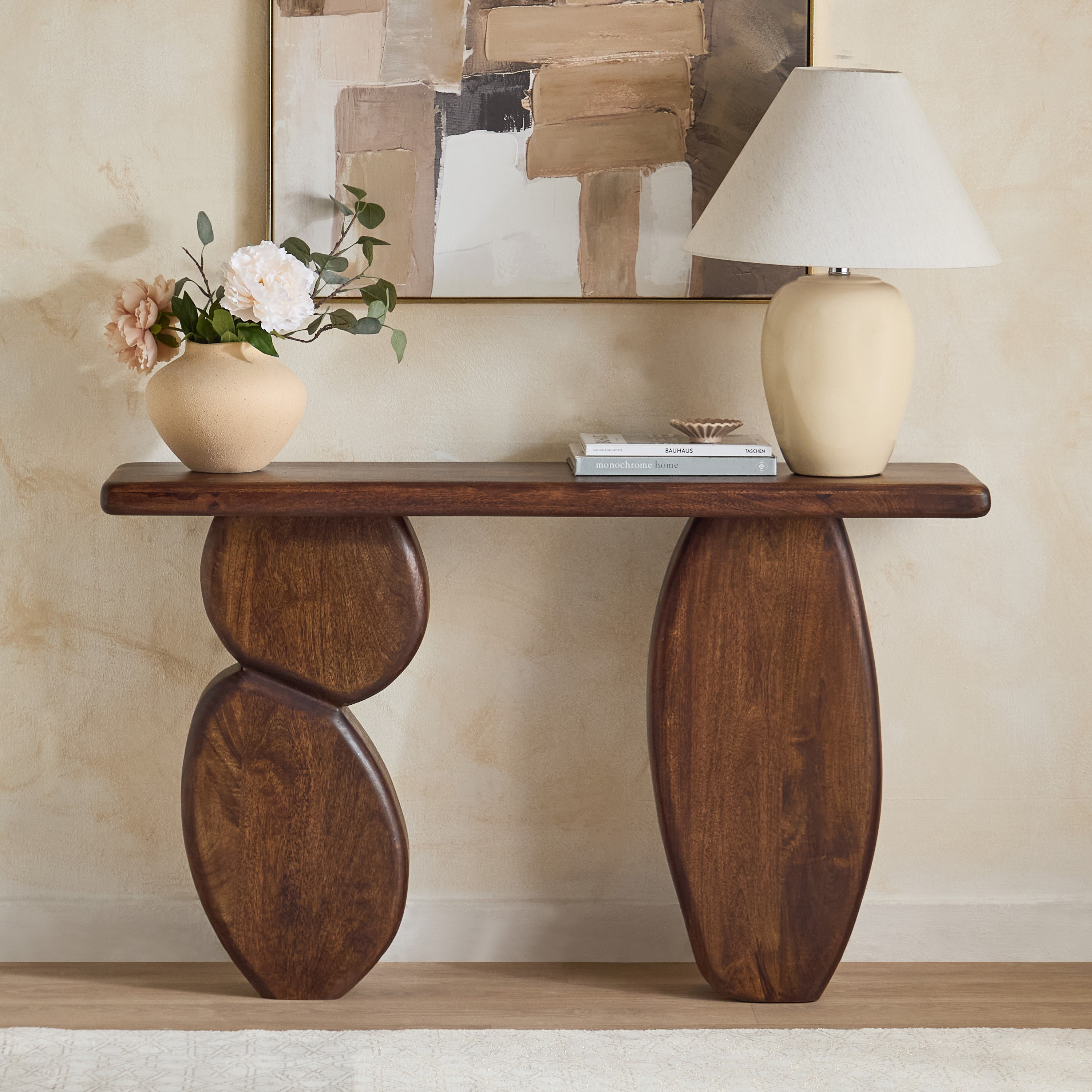 Cavon Lumi Solid Wood Console Table-hbxfurniture-tablesandstands-consoletables-image-2