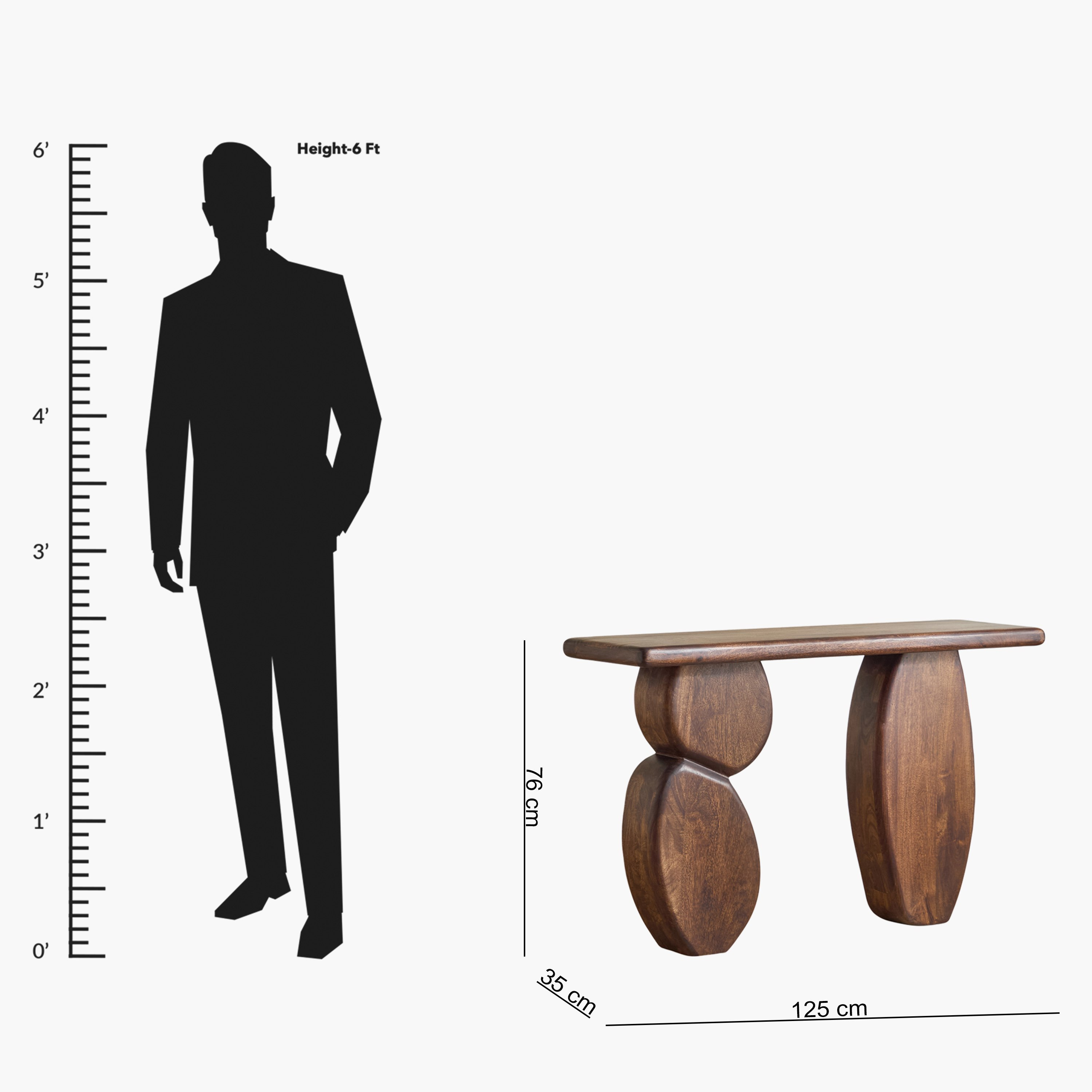 طاولة كونسول بسطح خشبي لومي من كافون-hbxfurniture-tablesandstands-consoletables-image-8