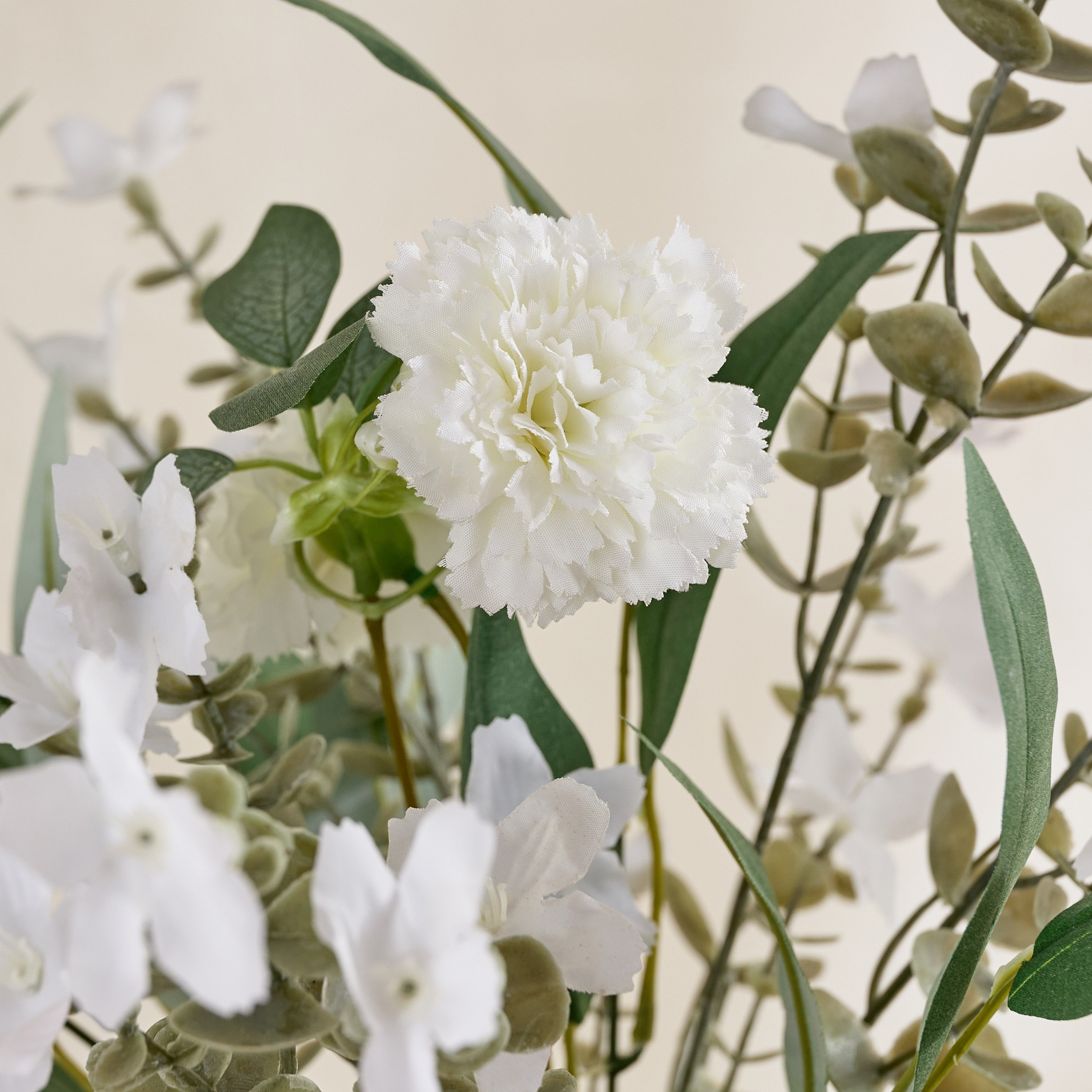 ترتيب زهور صناعية في إناء سيراميك من إيفرجرين - 52 سم-hbxdecorandfurnishings-homeaccessories-artificialflowersandplants-image-2