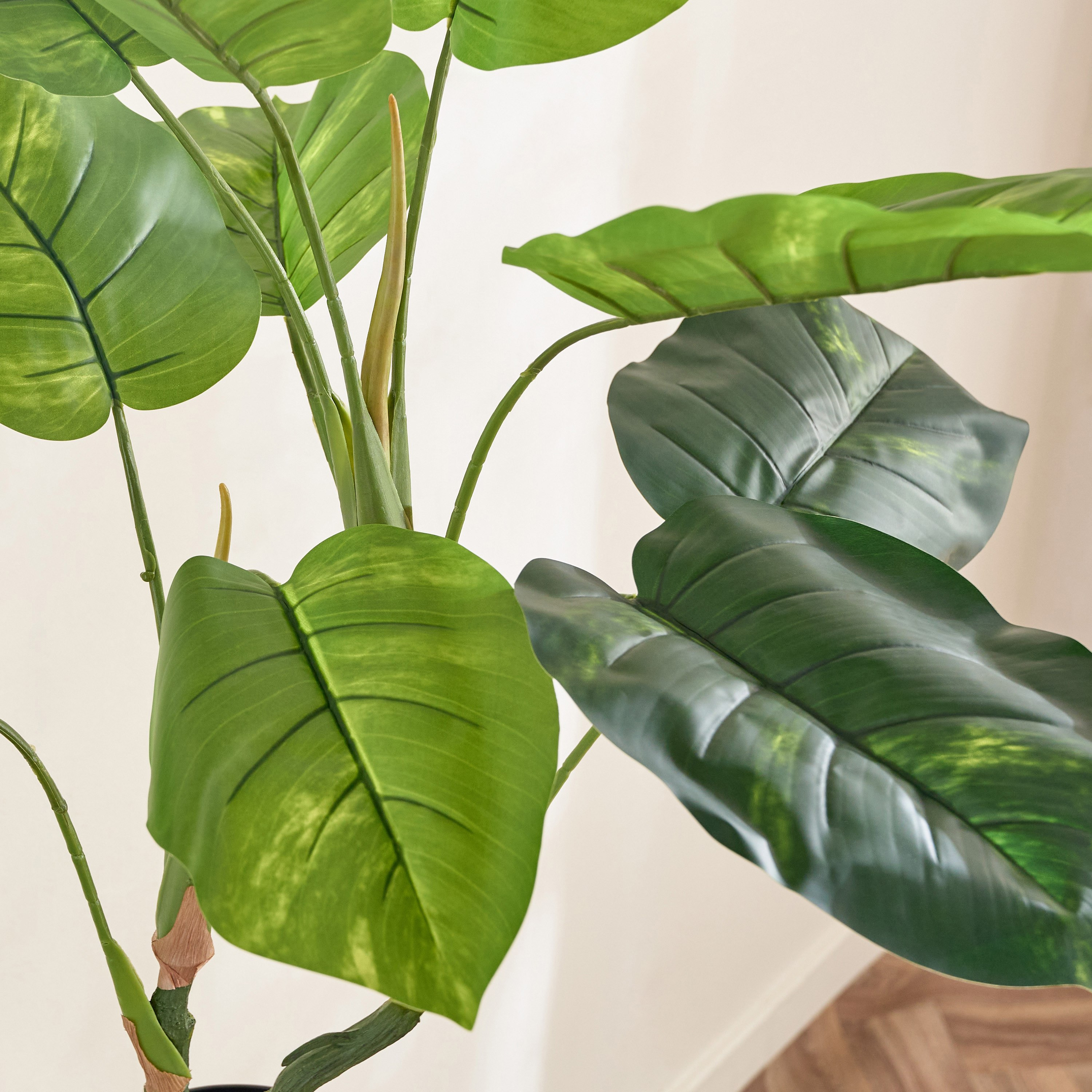 Evergreen Artificial Philodendron Erubescens Potted Plant - 90 cm-hbxdecorandfurnishings-homeaccessories-artificialflowersandplants-image-2