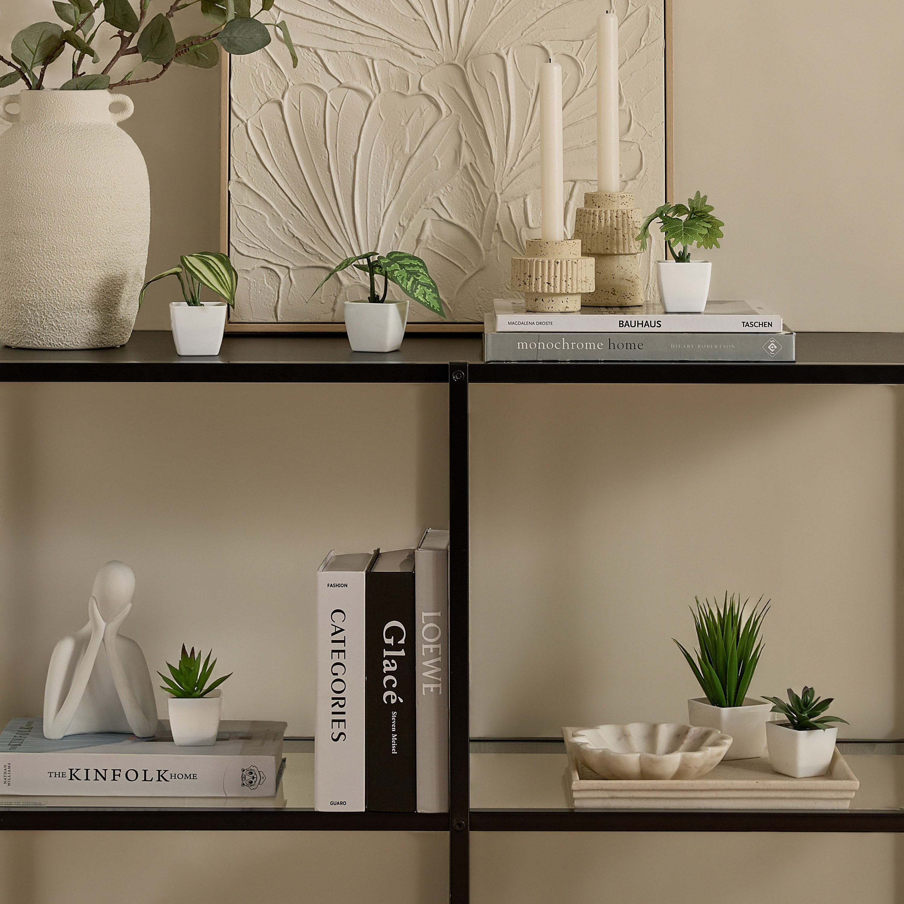 Evergreen Nordic Style Artificial Succulent - Set of 6-hbxdecorandfurnishings-homeaccessories-artificialflowersandplants-image-5