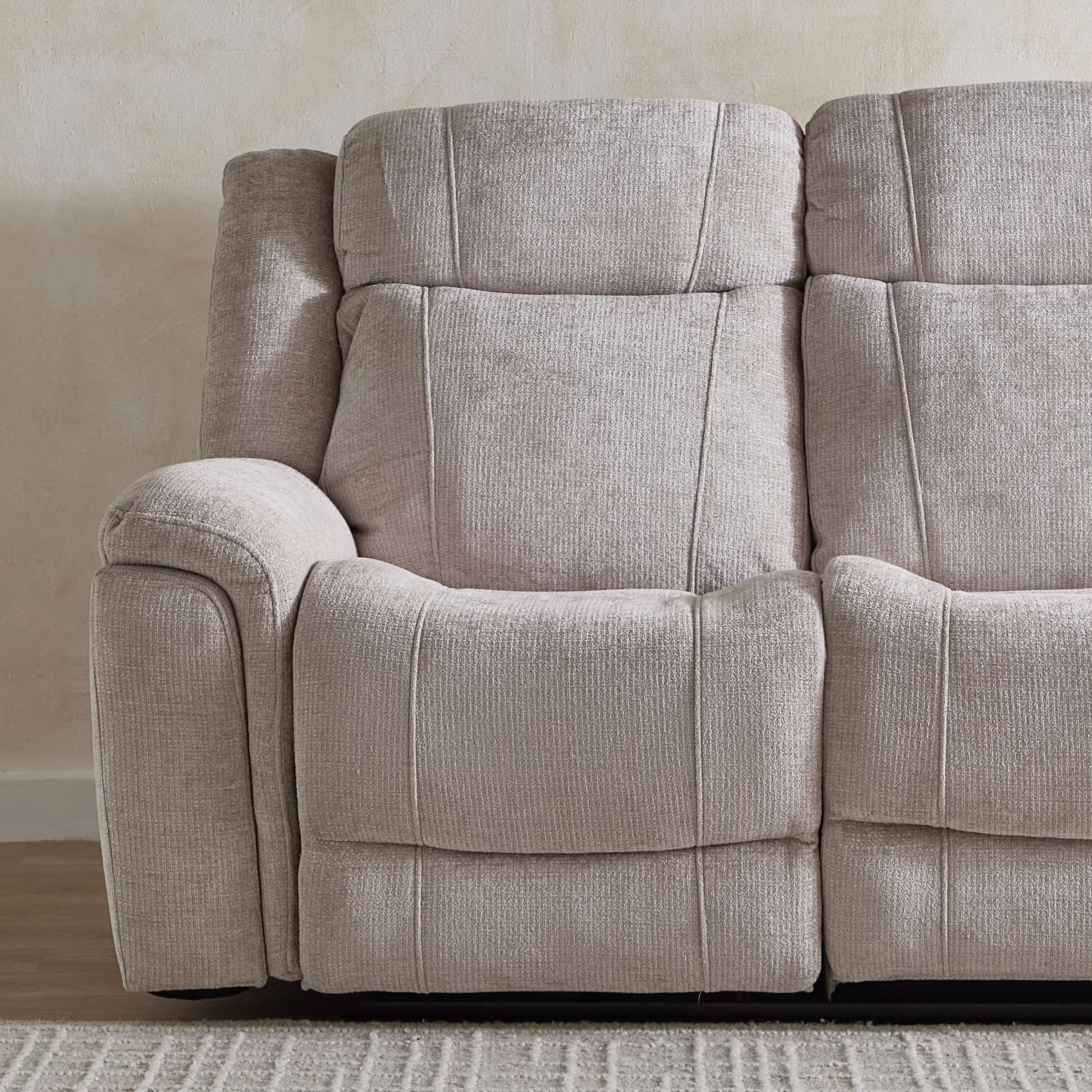 Nova 3-Seater Fabric Electric Recliner with Dropdown and 2 Cup Holders-hbxlivingroom-sofasandarmchairs-sofas-image-7