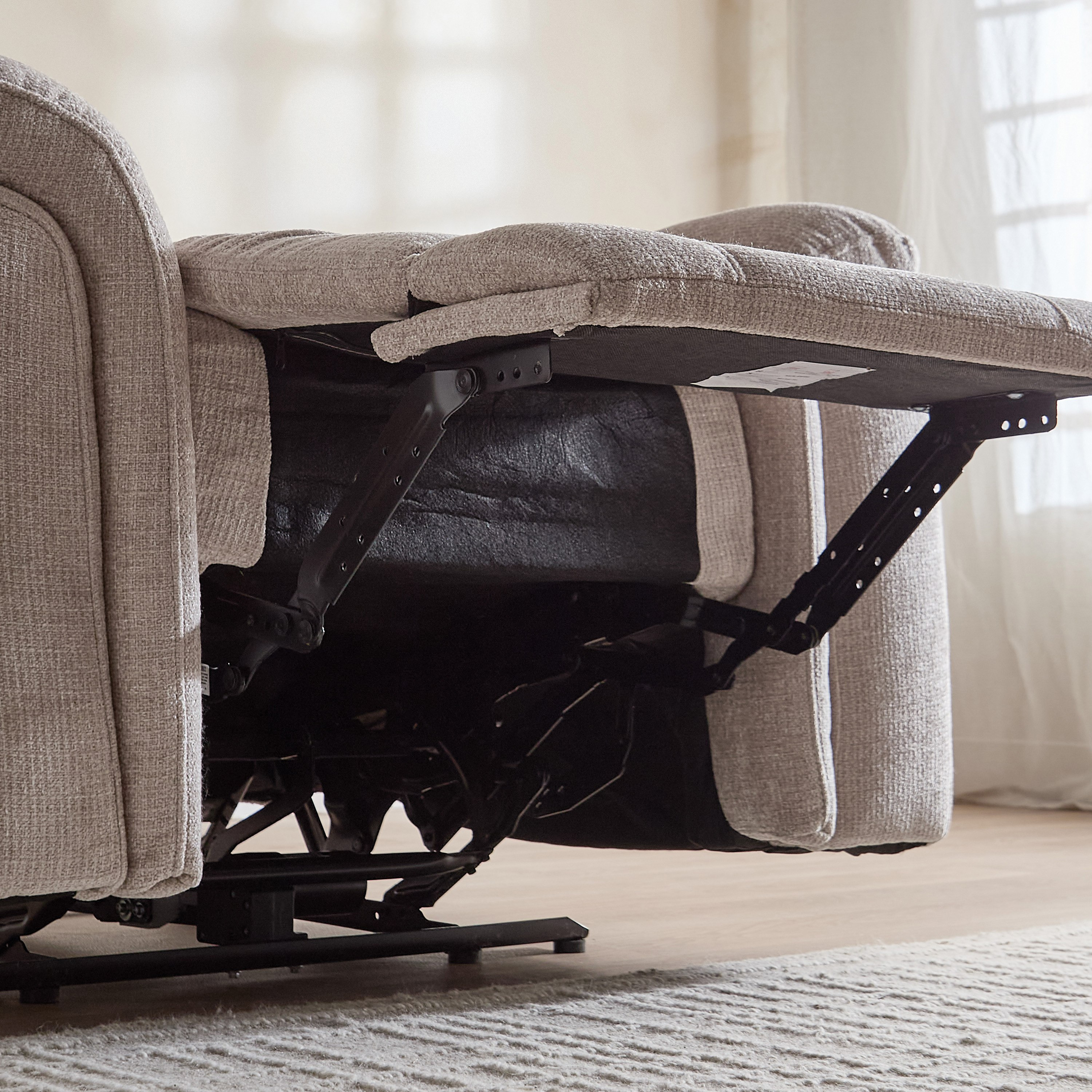 Nova Fabric Electric Power Recliner Armchair-hbxfurniture-livingroom-sofasandsofasets-image-10
