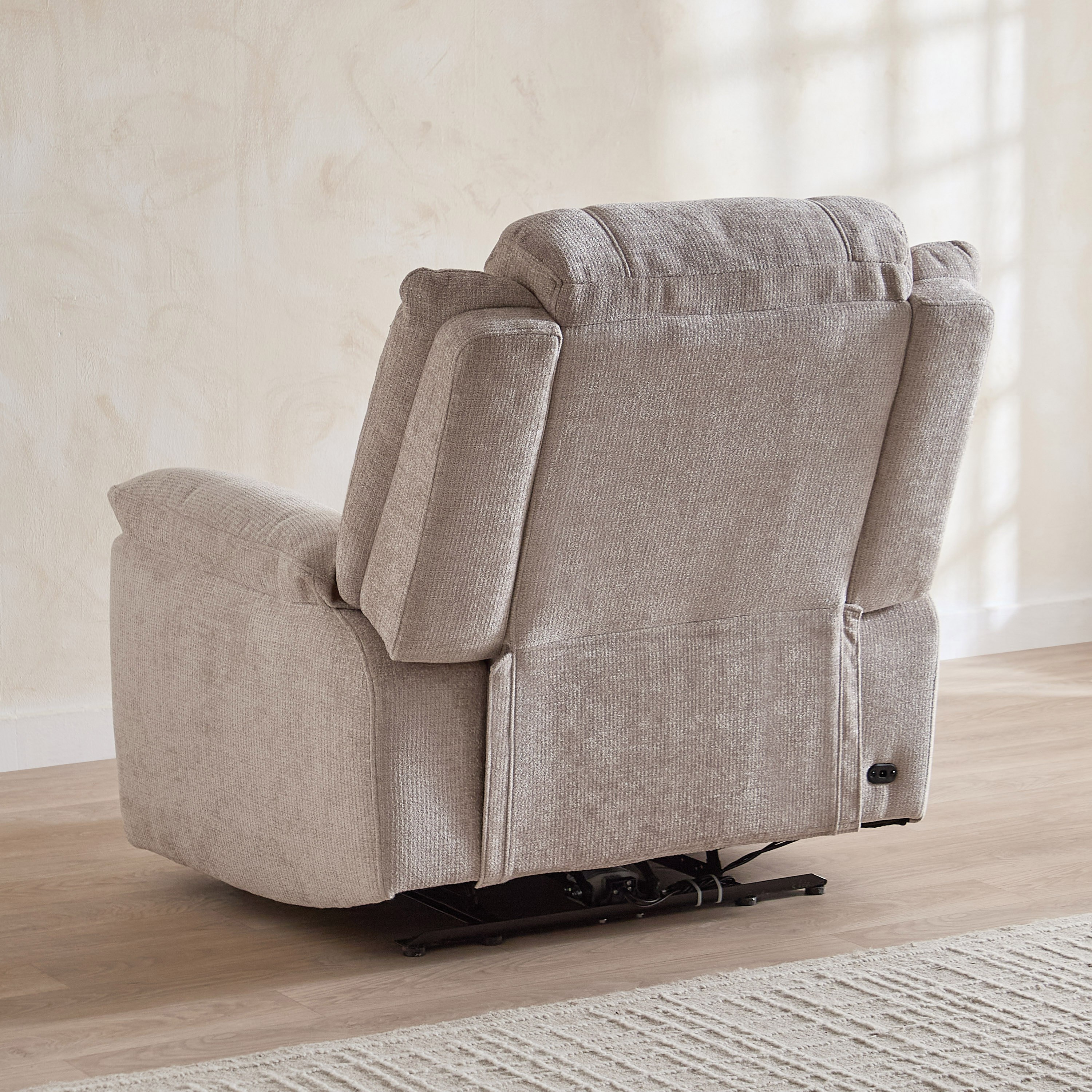 Nova Fabric Electric Power Recliner Armchair-hbxfurniture-livingroom-sofasandsofasets-image-5