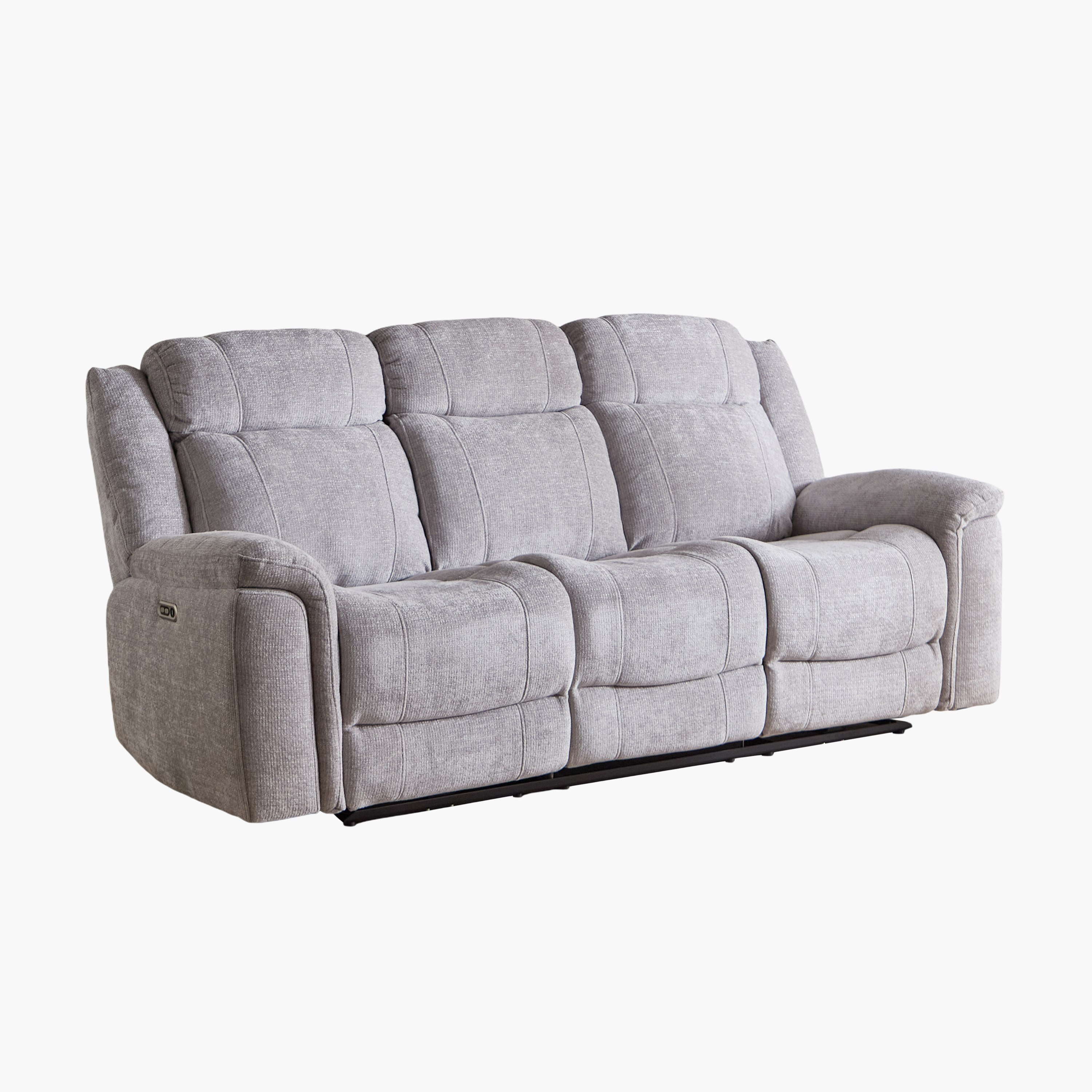 Nova 3-Seater Fabric Electric Recliner with Dropdown and 2 Cup Holders-hbxlivingroom-sofasandarmchairs-sofas-image-15
