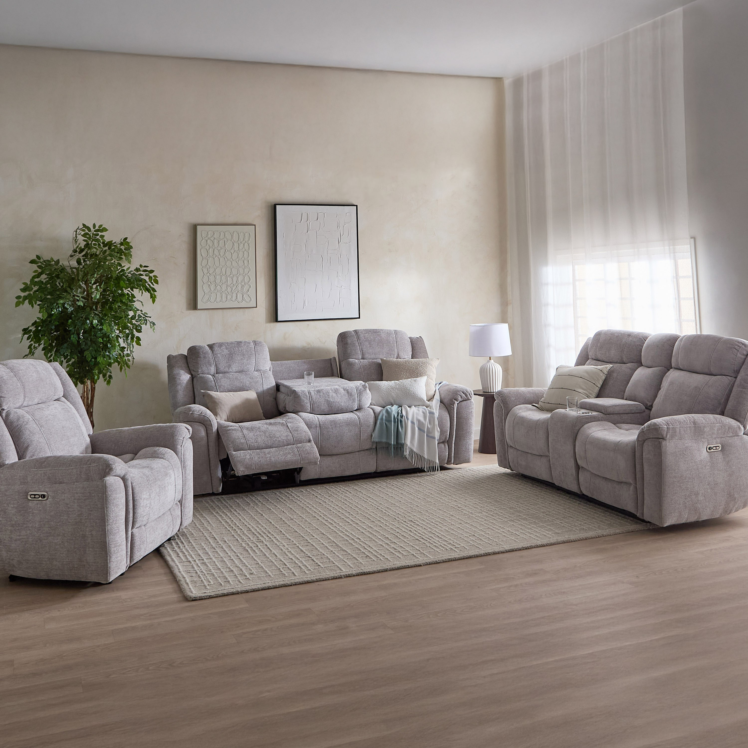 Nova 2-Seater Storage Console Power Fabric Recliner with 2 Cup Holders and USB C-Type Charging-hbxlivingroom-sofasandarmchairs-sofas-image-13