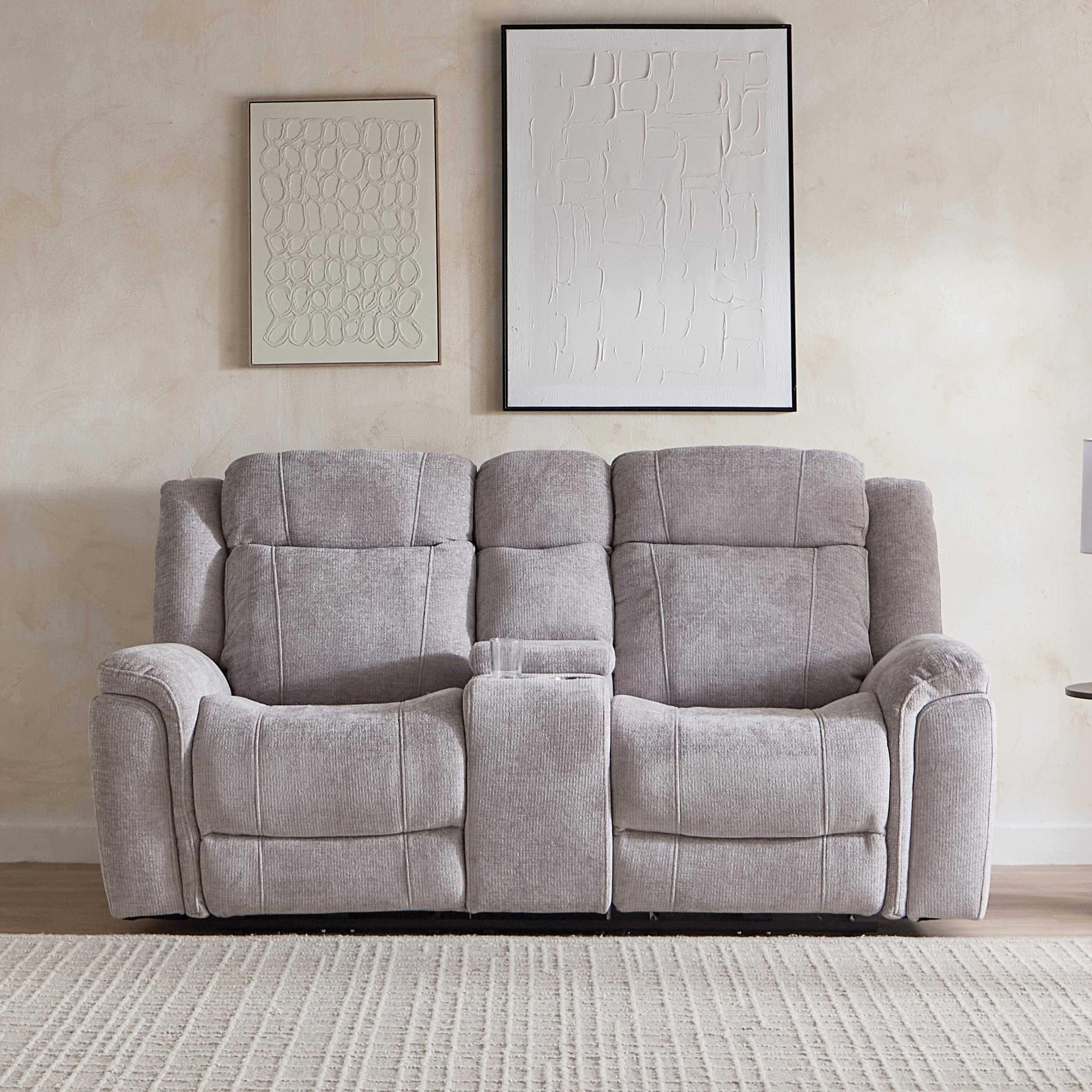 Nova 2-Seater Storage Console Power Fabric Recliner with 2 Cup Holders and USB C-Type Charging-hbxlivingroom-sofasandarmchairs-sofas-image-4