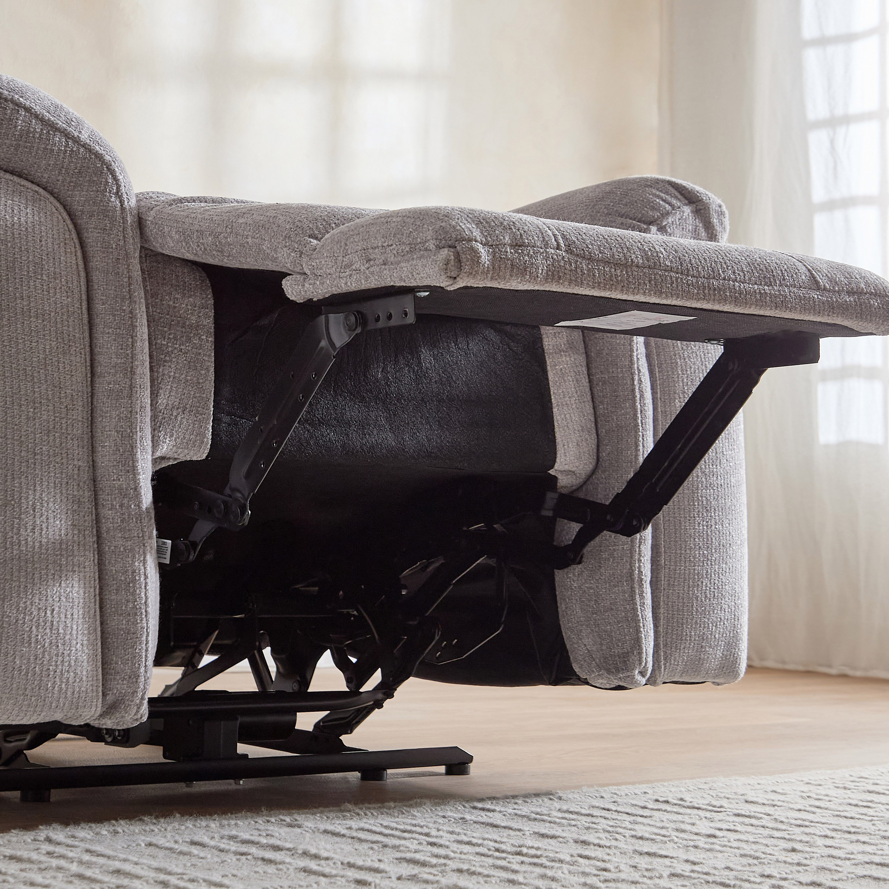 Nova Fabric Electric Power Recliner Armchair-hbxfurniture-livingroom-sofasandsofasets-image-10