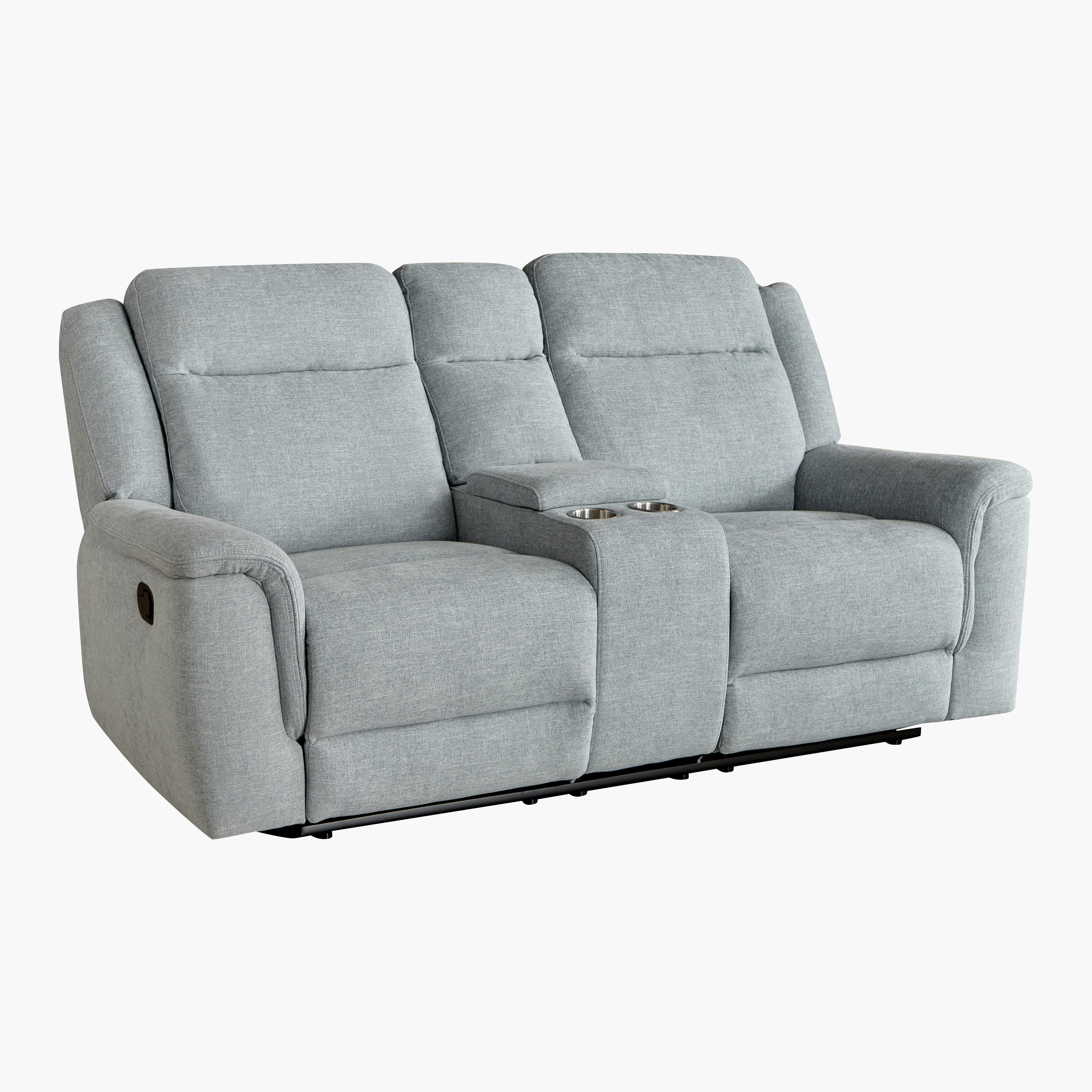 Brunswick 2-Seater Storage Console Fabric Recliner with 2 Cup Holders-hbxlivingroom-sofasandarmchairs-sofas-image-13