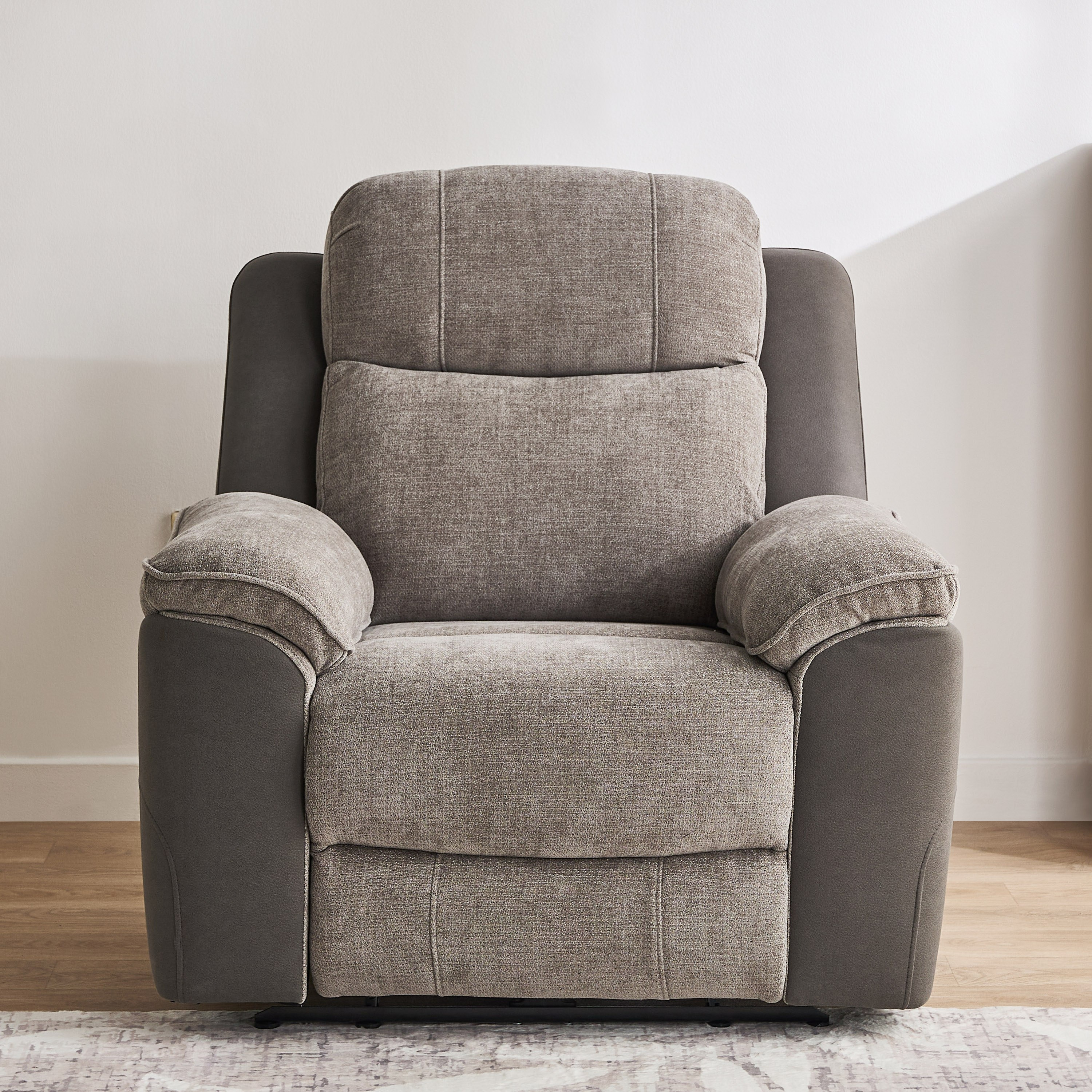 Kingston Armchair Electric Power Fabric Recliner-hbxfurniture-livingroom-sofasandsofasets-image-2