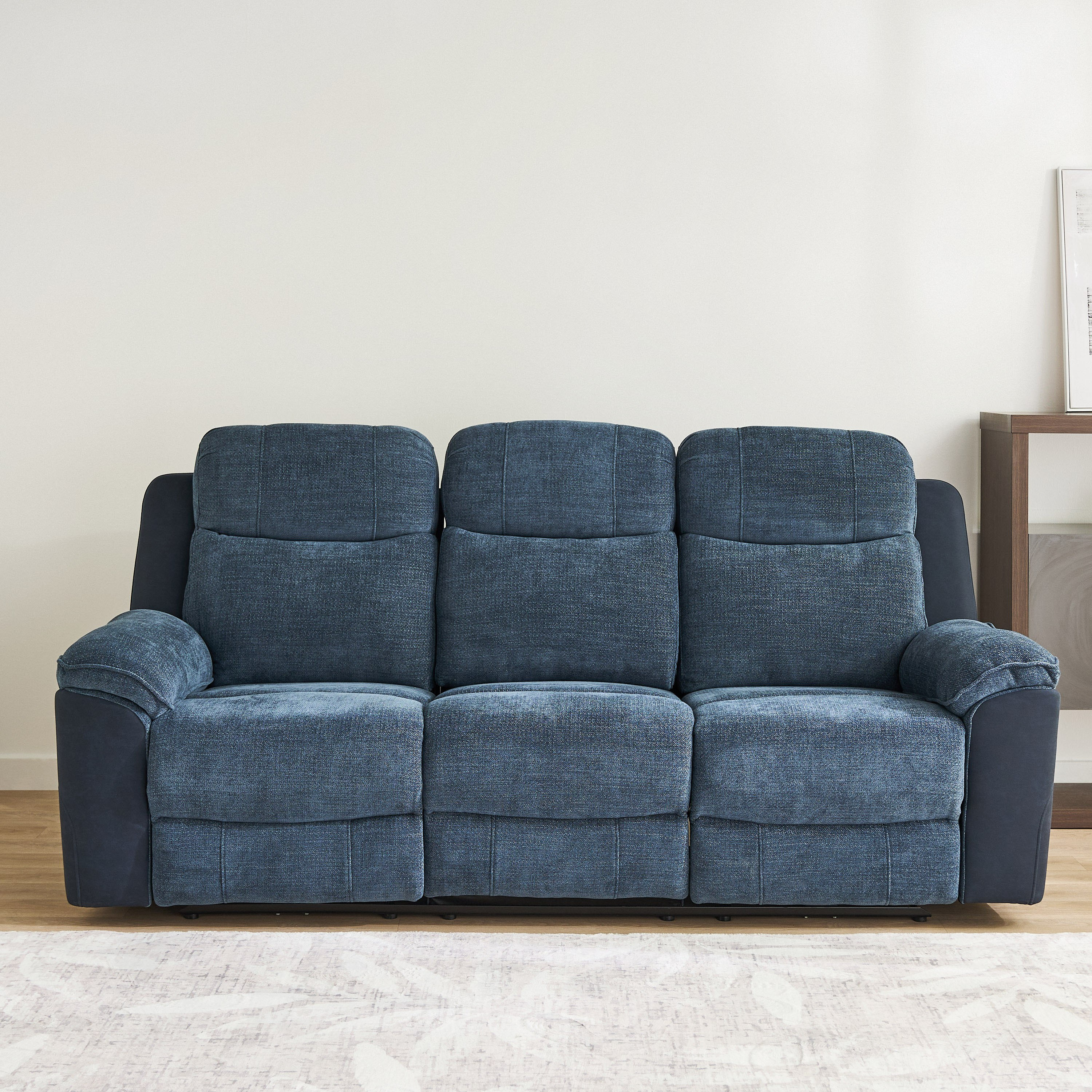 Kingston 3-Seater Electric Power Fabric Recliner with Dropdown and 2 Cup holders-hbxlivingroom-sofasandarmchairs-sofas-image-5