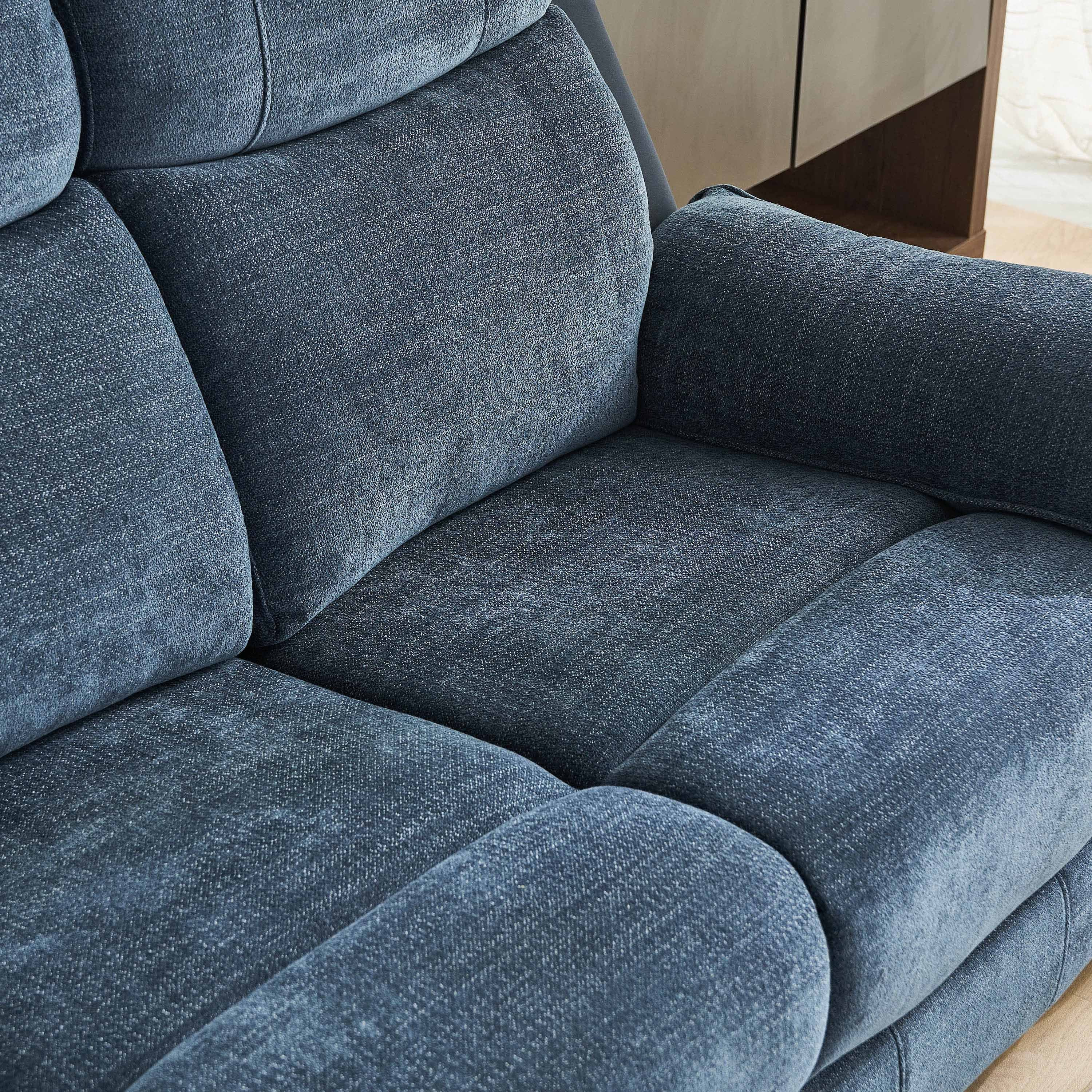 Kingston 3-Seater Electric Power Fabric Recliner with Dropdown and 2 Cup holders-hbxlivingroom-sofasandarmchairs-sofas-image-8