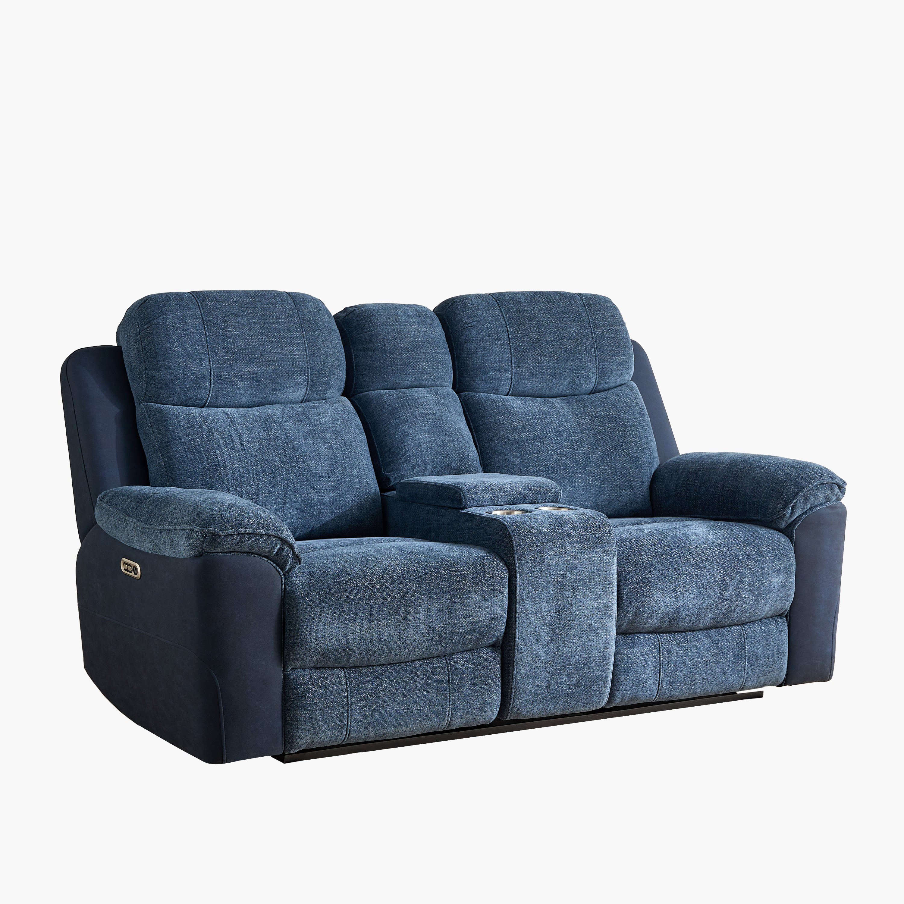 Kingston 2-Seater Storage Console Power Fabric Recliner with 2 Cup Holders and USB C Type Charging-hbxlivingroom-sofasandarmchairs-sofas-image-15
