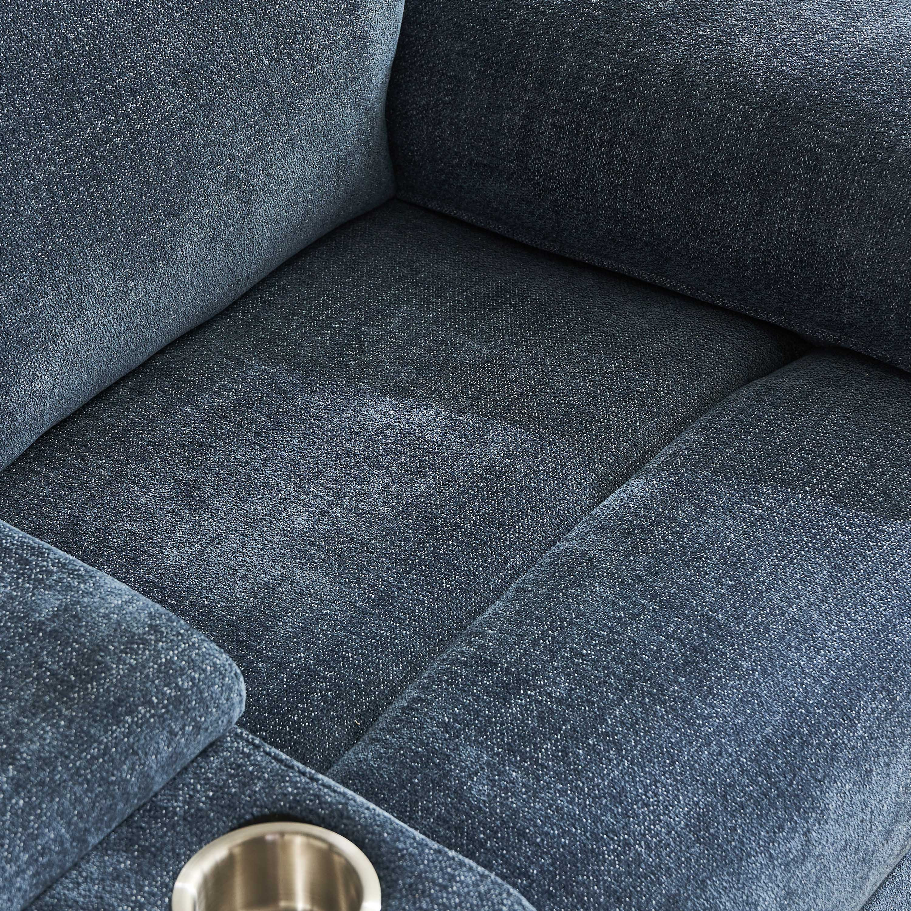 Kingston 2-Seater Storage Console Power Fabric Recliner with 2 Cup Holders and USB C Type Charging-hbxlivingroom-sofasandarmchairs-sofas-image-7