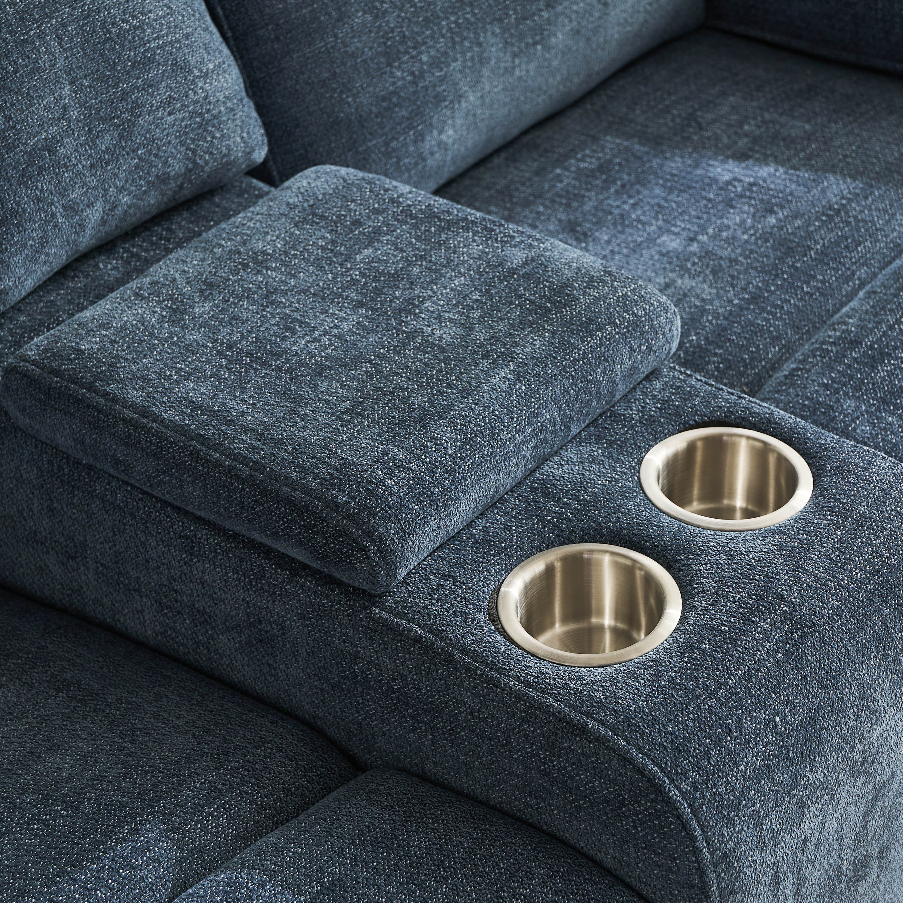 Kingston 2-Seater Storage Console Power Fabric Recliner with 2 Cup Holders and USB C Type Charging-hbxlivingroom-sofasandarmchairs-sofas-image-9