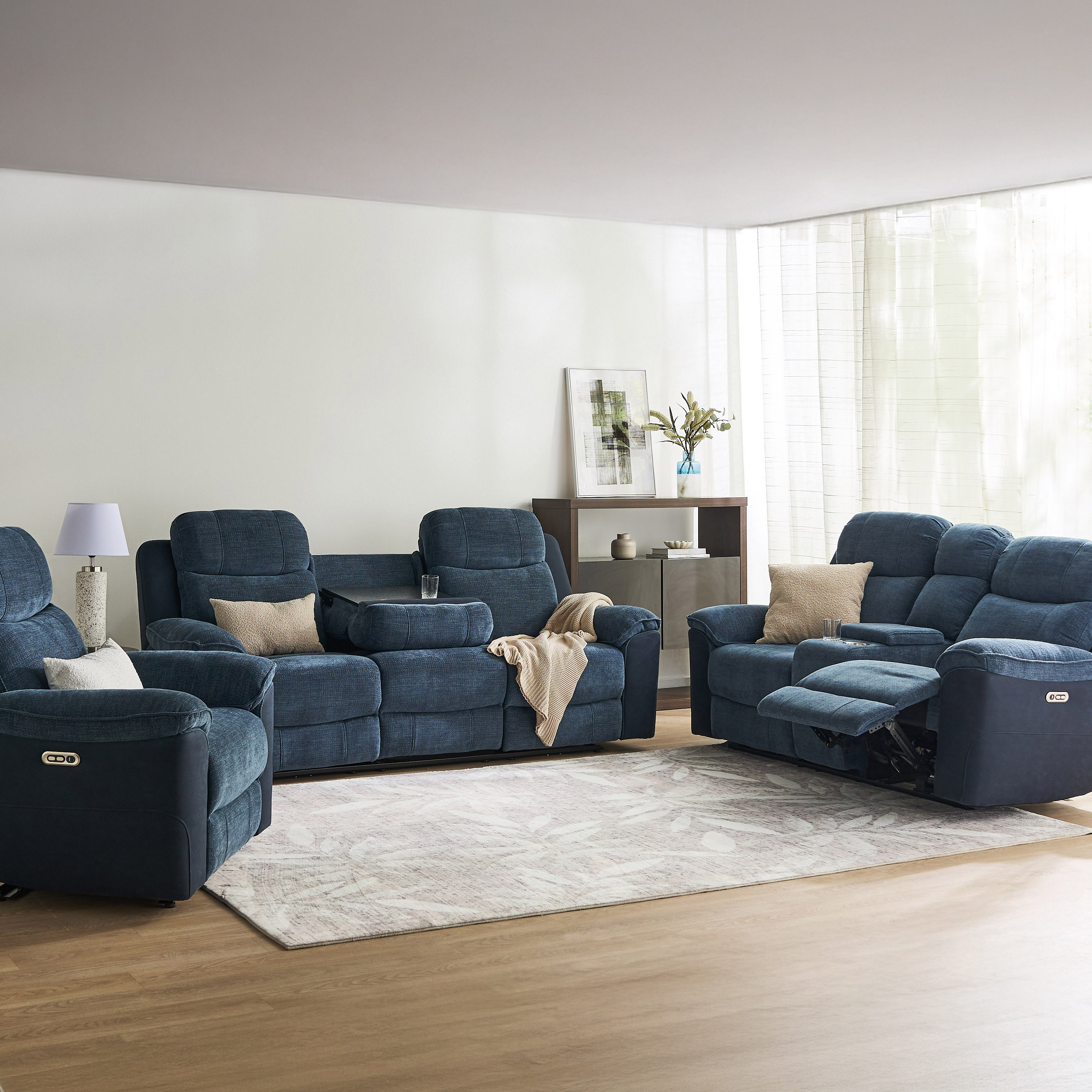 Kingston Armchair Electric Power Fabric Recliner-hbxfurniture-livingroom-sofasandsofasets-image-12