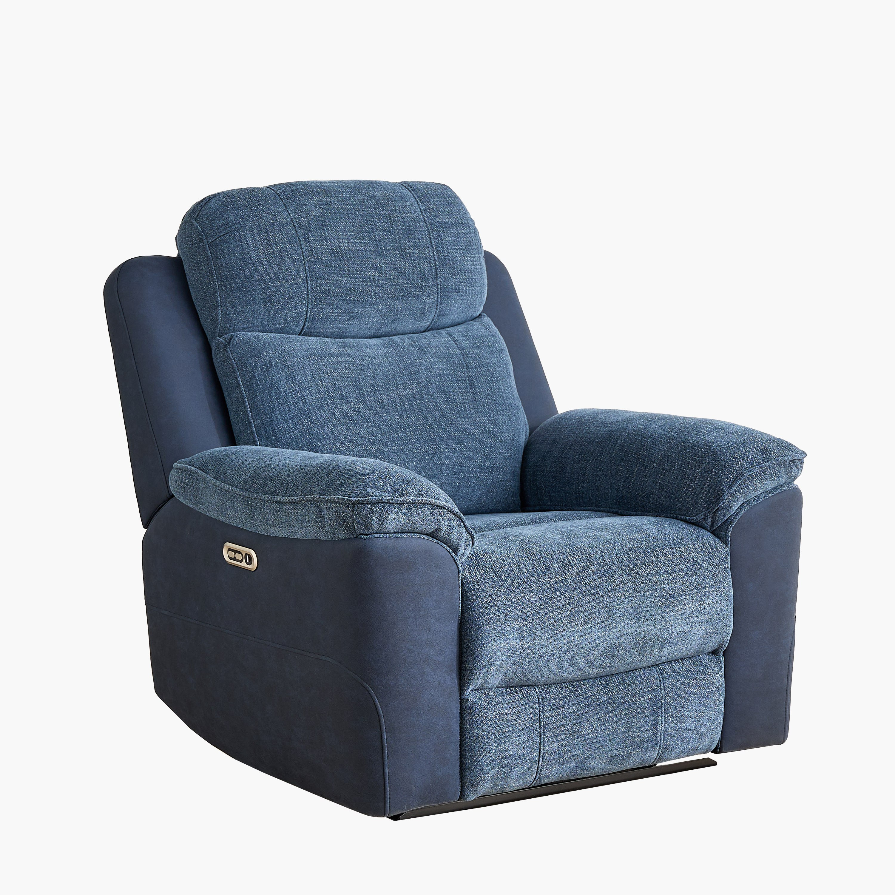 Kingston Armchair Electric Power Fabric Recliner-hbxfurniture-livingroom-sofasandsofasets-image-13