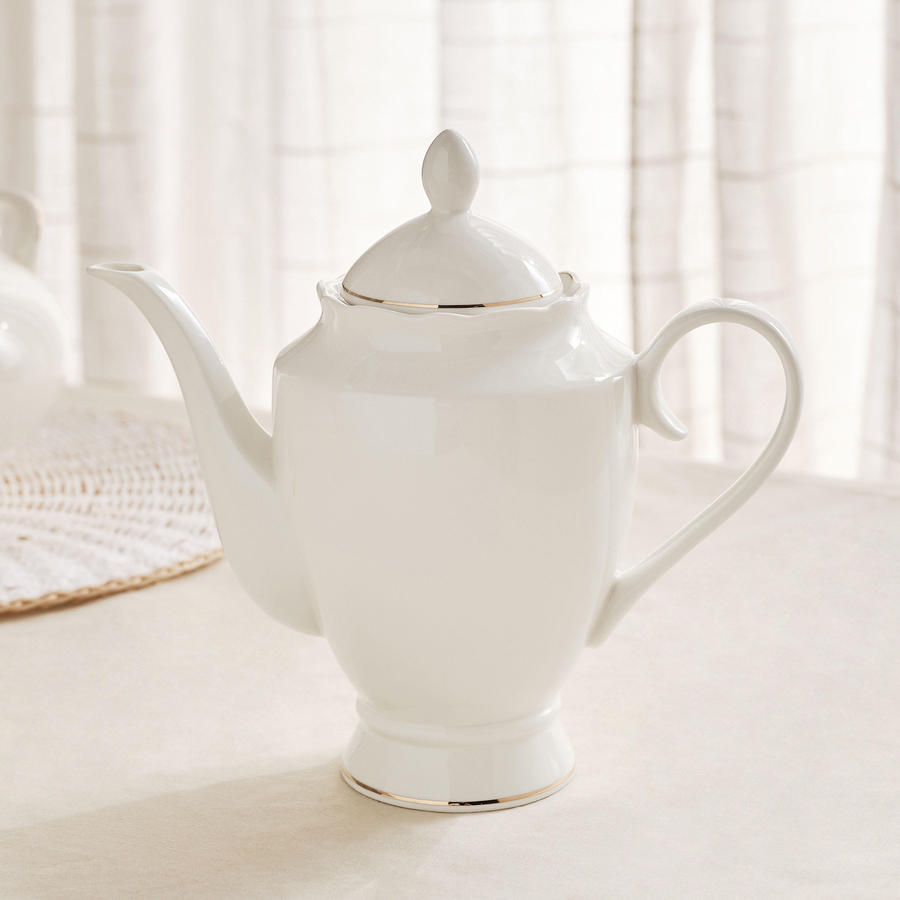 Ivory Teapot - 1.2 L-hbxhomeware-diningandtabletop-coffeeandteasets-image-5