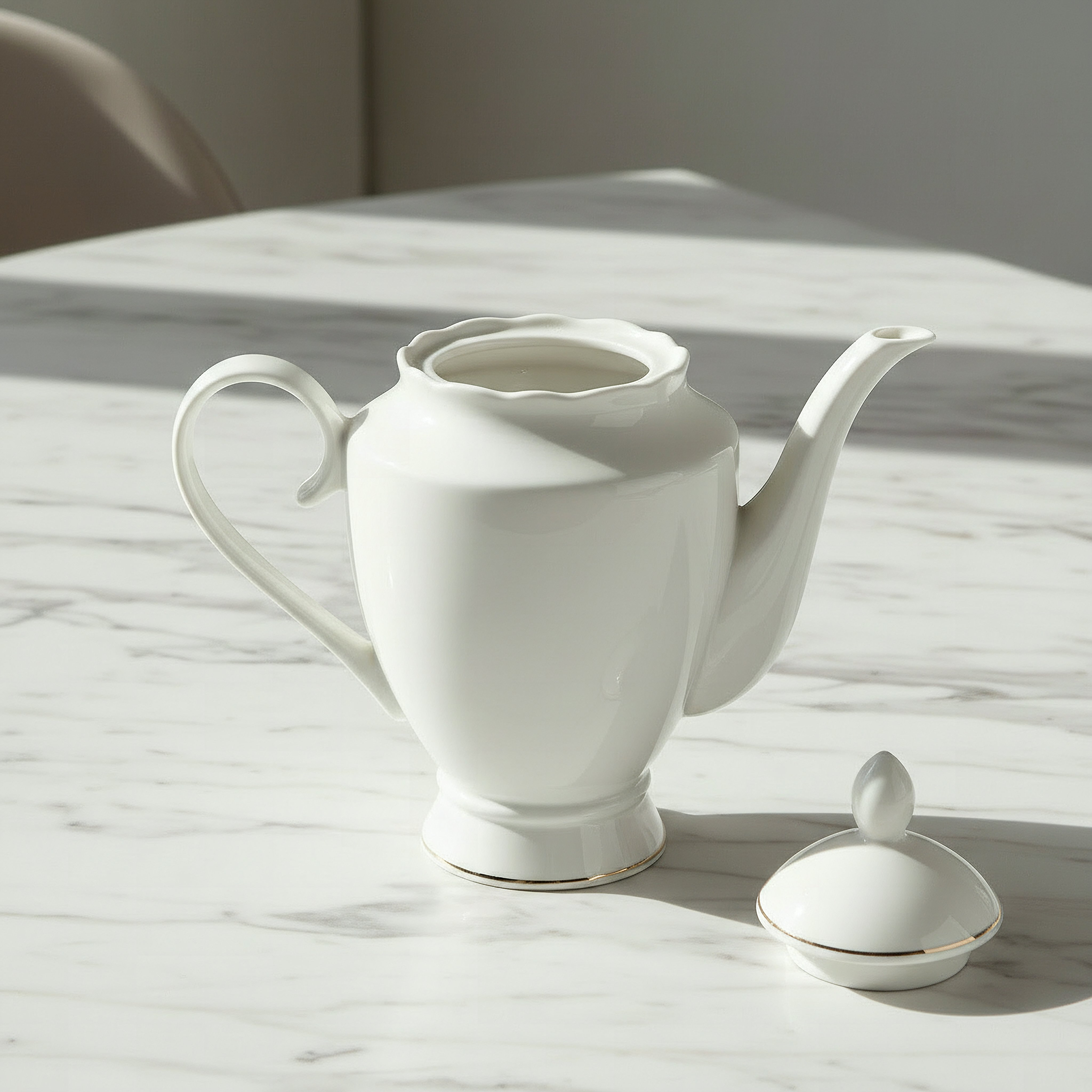 Ivory Teapot - 1.2 L-hbxhomeware-diningandtabletop-coffeeandteasets-image-2