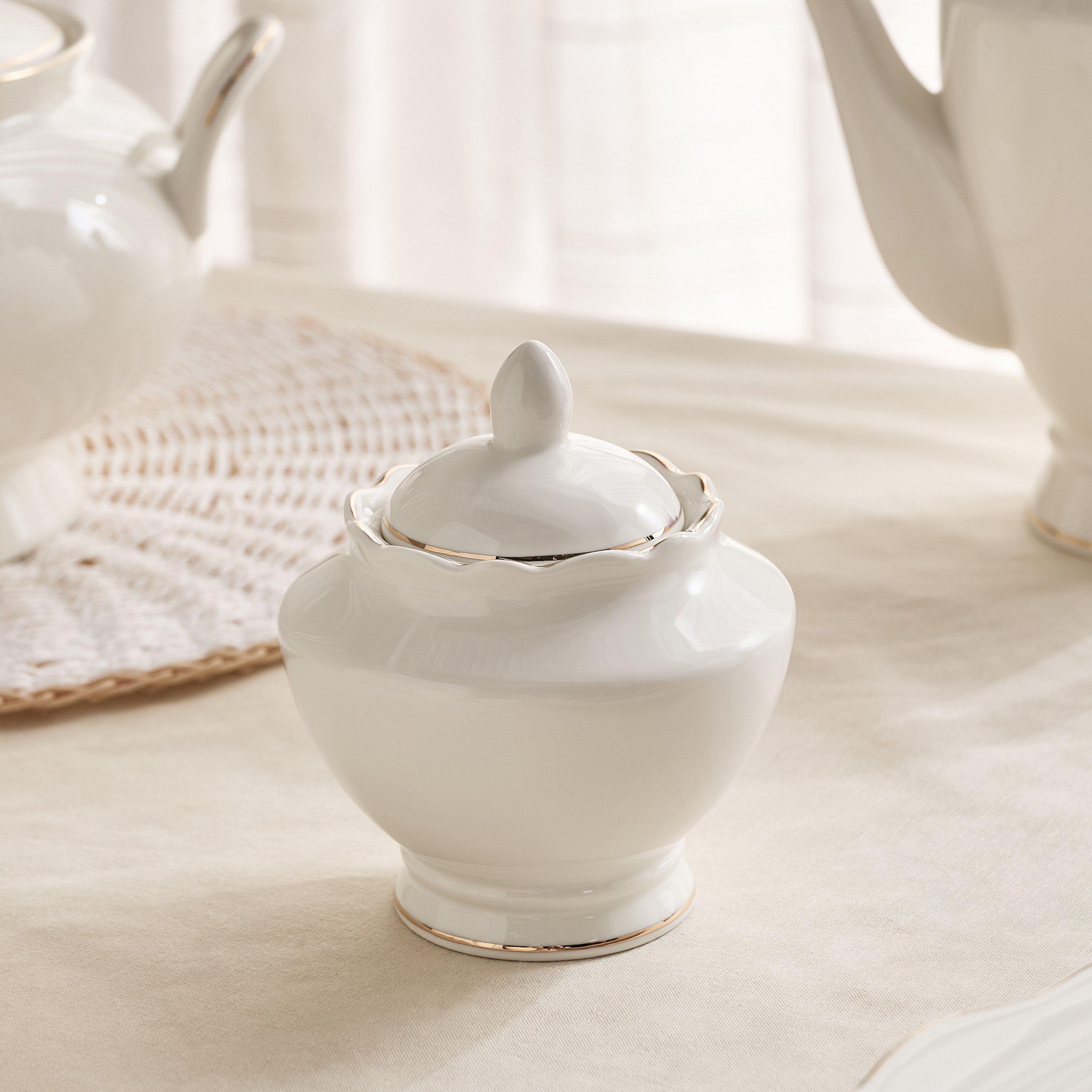 Ivory Sugar Pot - 350 ml-hbxhomeware-diningandtabletop-coffeeandteasets-image-5