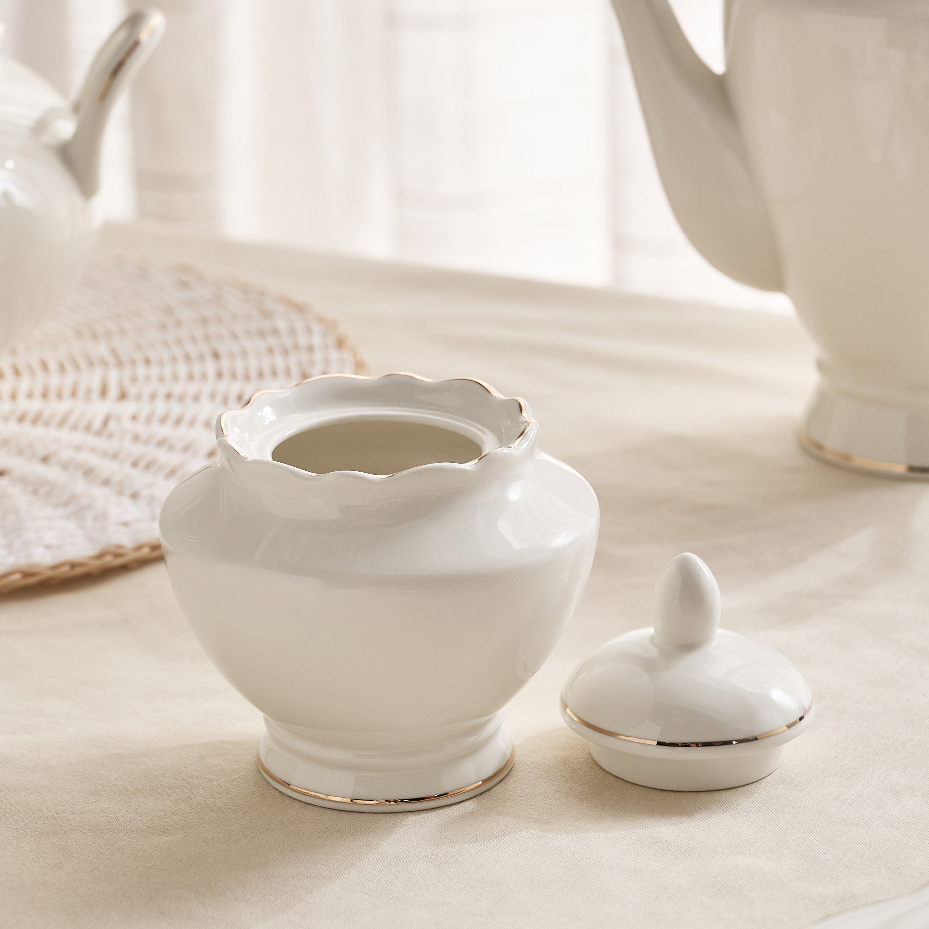 Ivory Sugar Pot - 350 ml-hbxhomeware-diningandtabletop-coffeeandteasets-image-6
