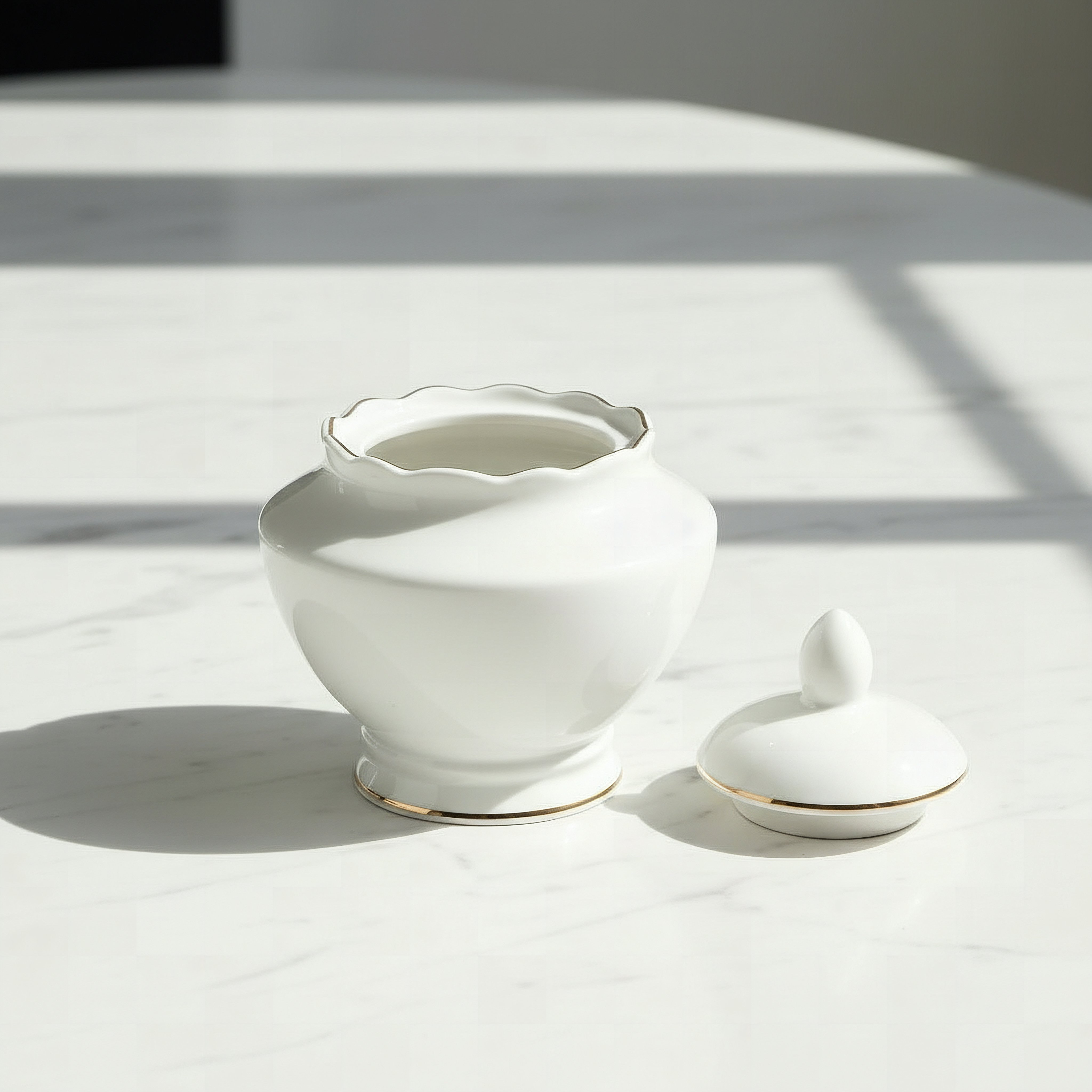 Ivory Sugar Pot - 350 ml-hbxhomeware-diningandtabletop-coffeeandteasets-image-2