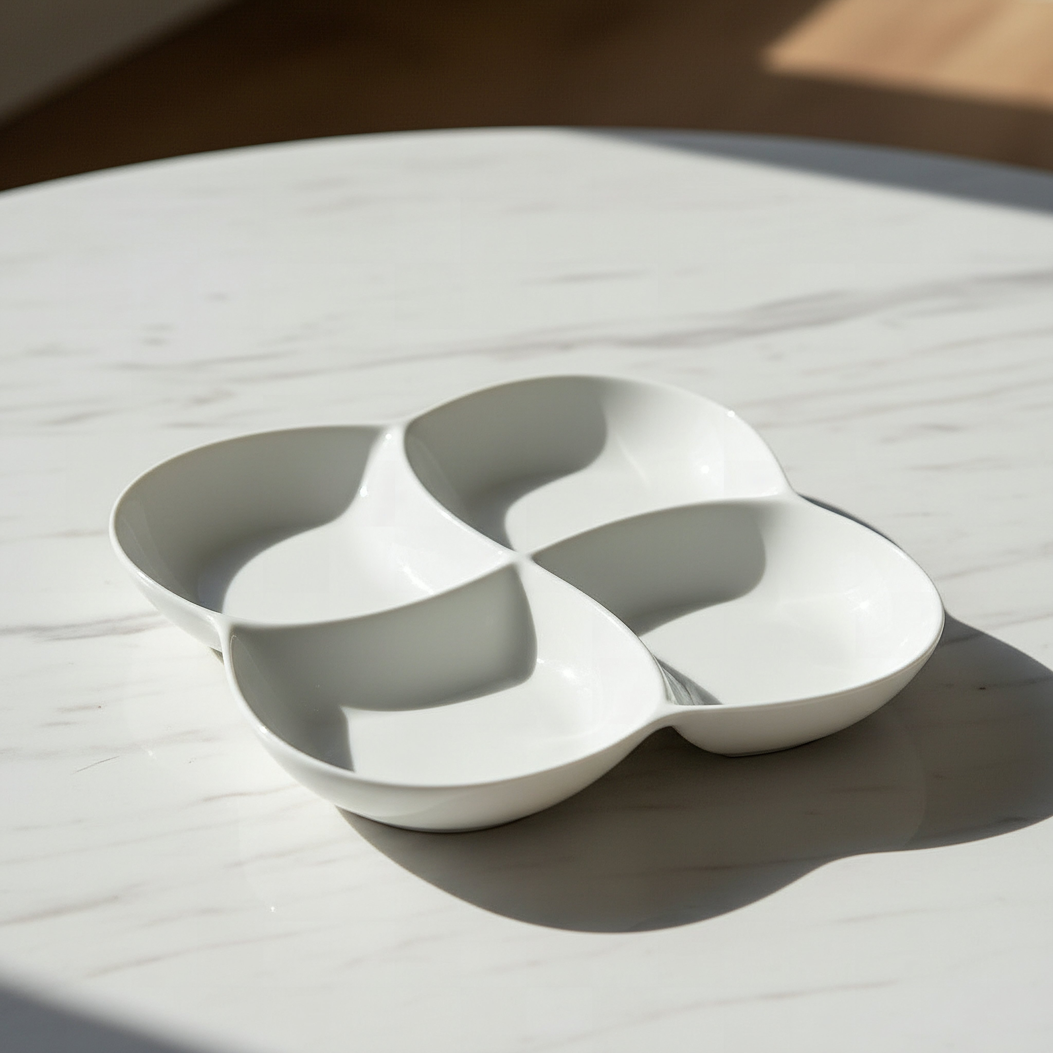 Alice 4-Partition Platter - 25.4 cm-hbxdecorandfurnishings-tabletop-crockery-image-1