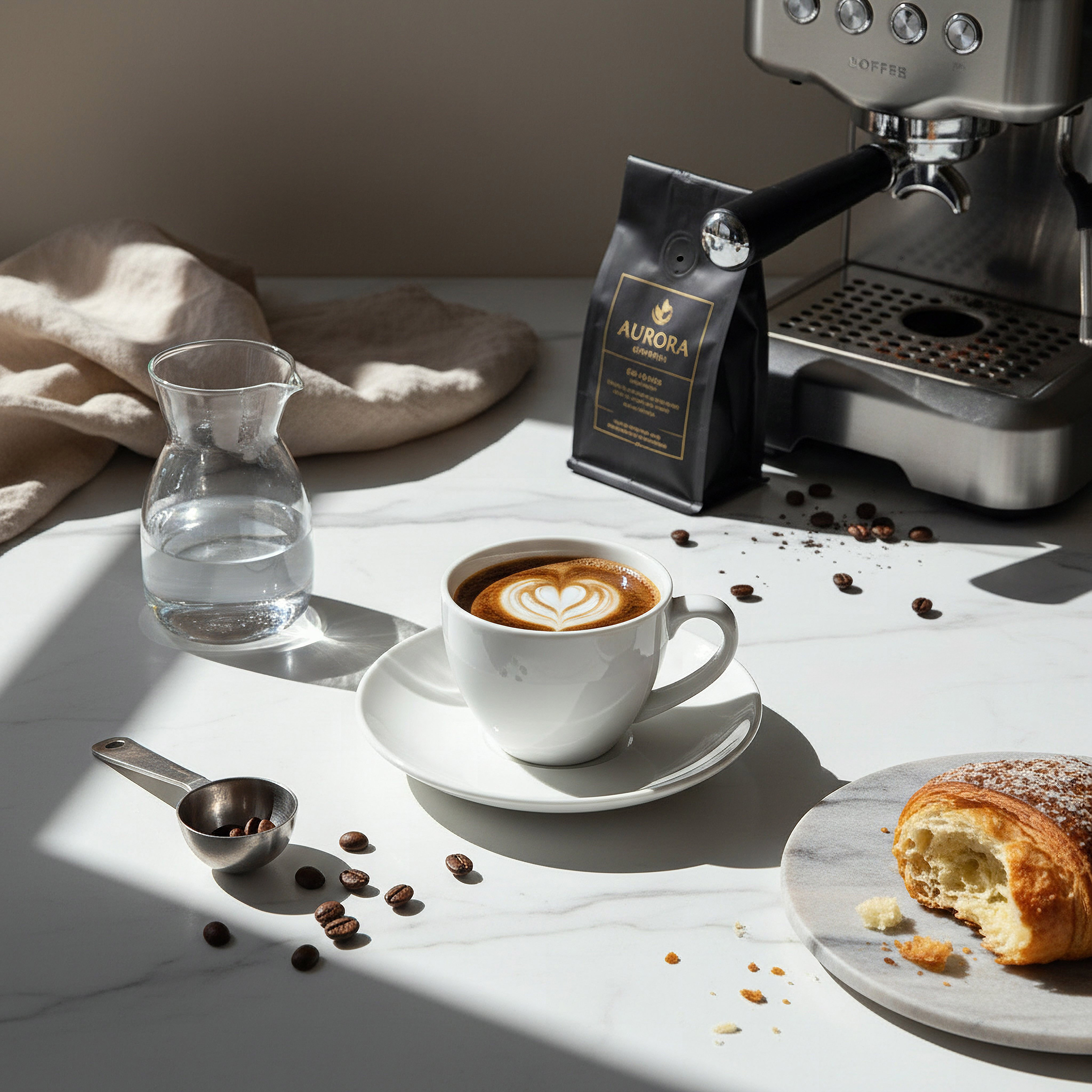 Crimsson Espresso Cup with Saucer - 110 ml-hbxdecorandfurnishings-tabletop-crockery-image-3