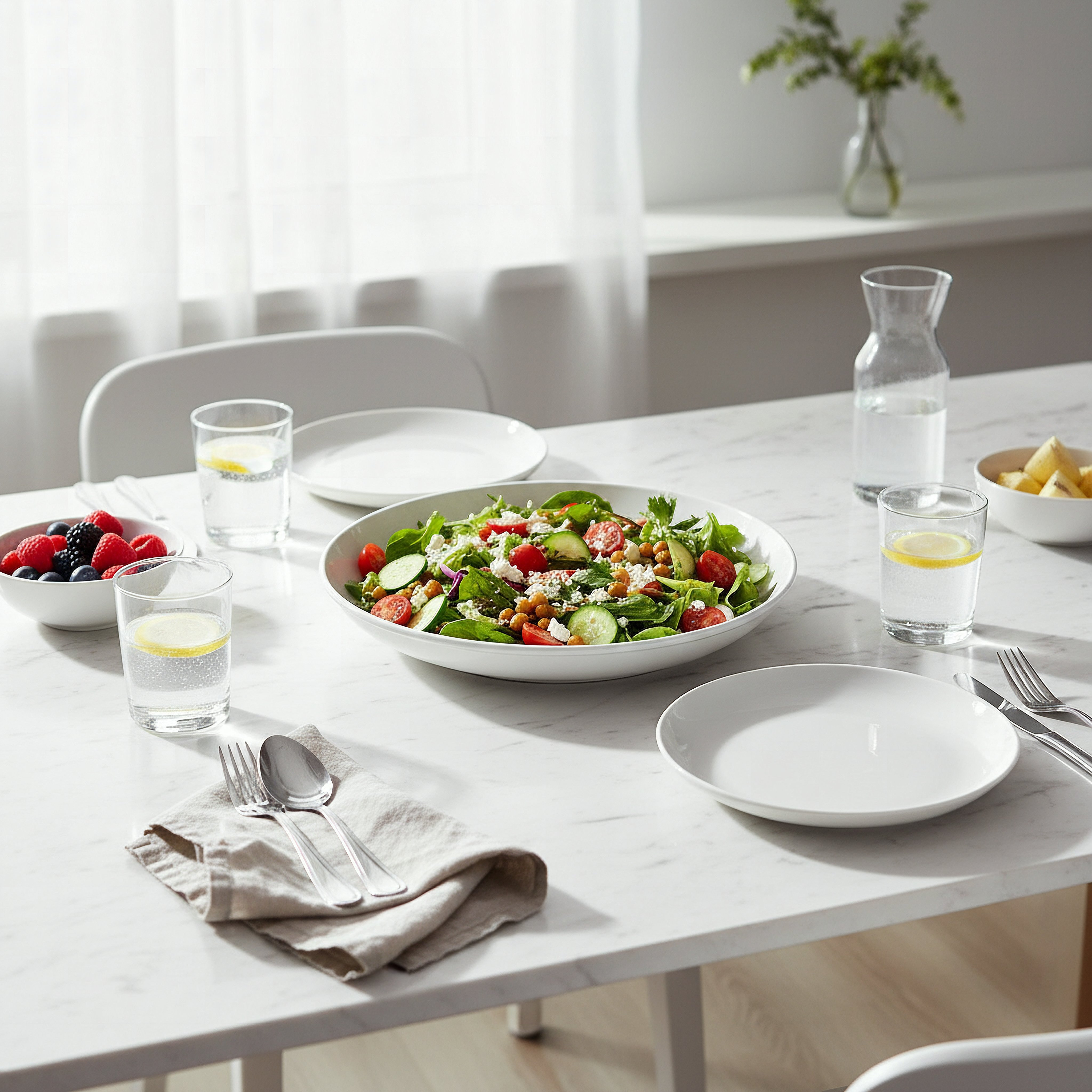Crimsson Round Large Platter - 41 cm-hbxdecorandfurnishings-tabletop-serveware-image-4