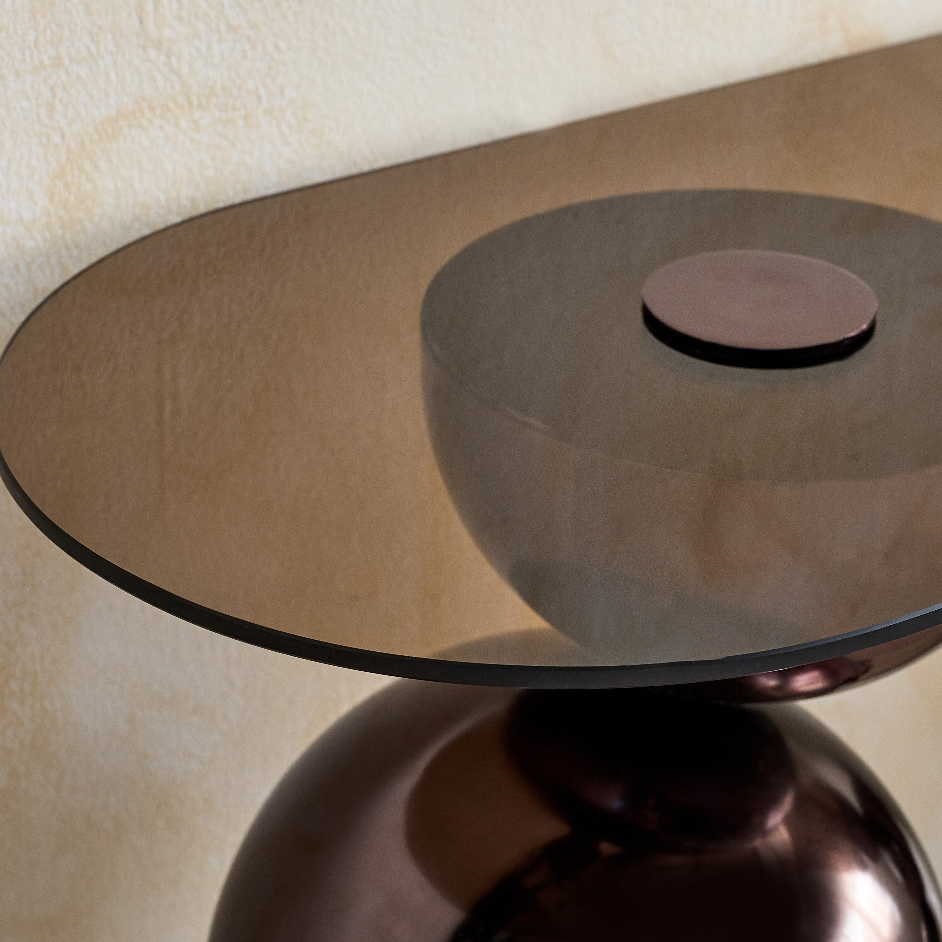 Cavon Glanzy Tempered Glass Top Console Table-hbxfurniture-tablesandstands-consoletables-image-4