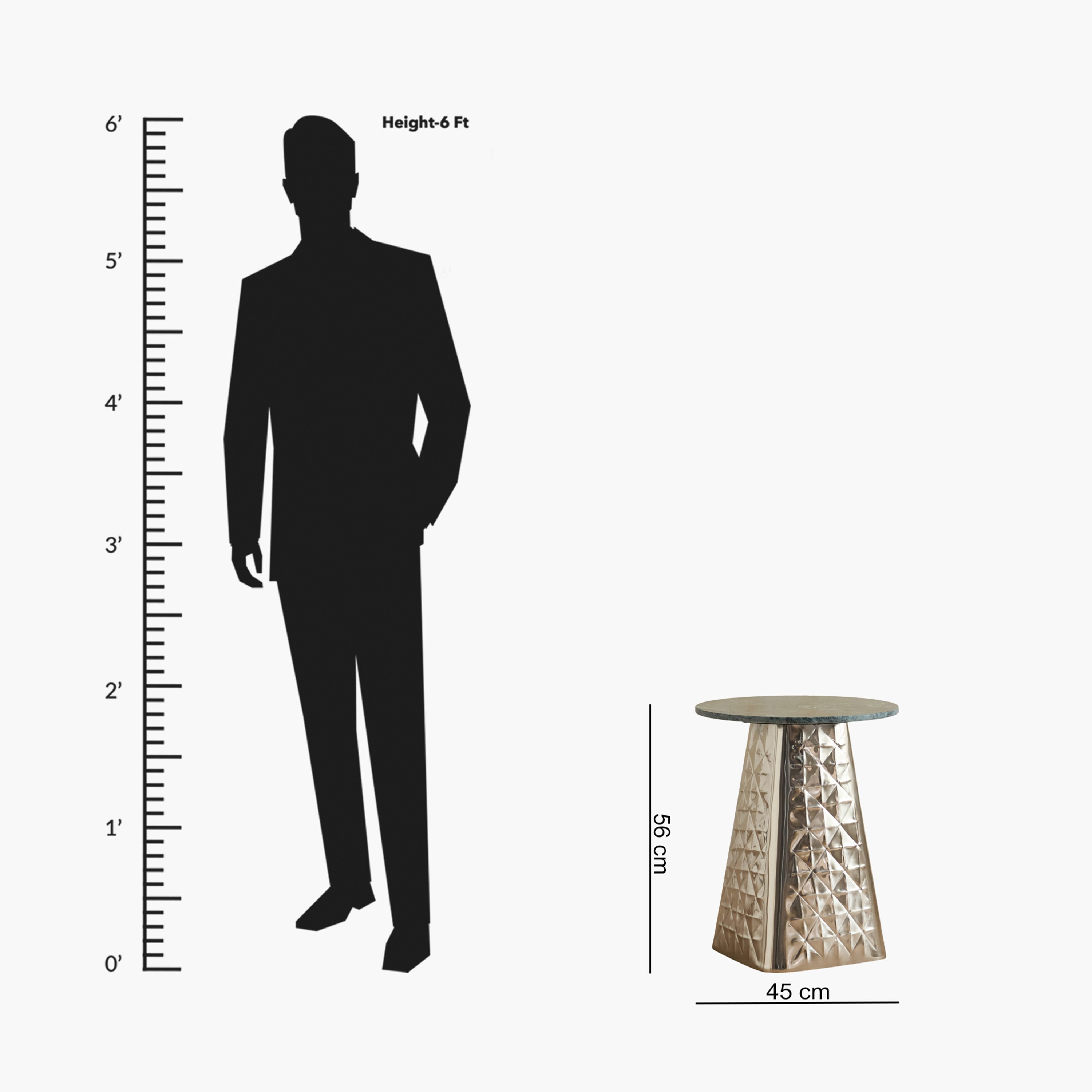 Cavon Draciel Marble Top End Table-hbxfurniture-livingroom-endtables-image-7