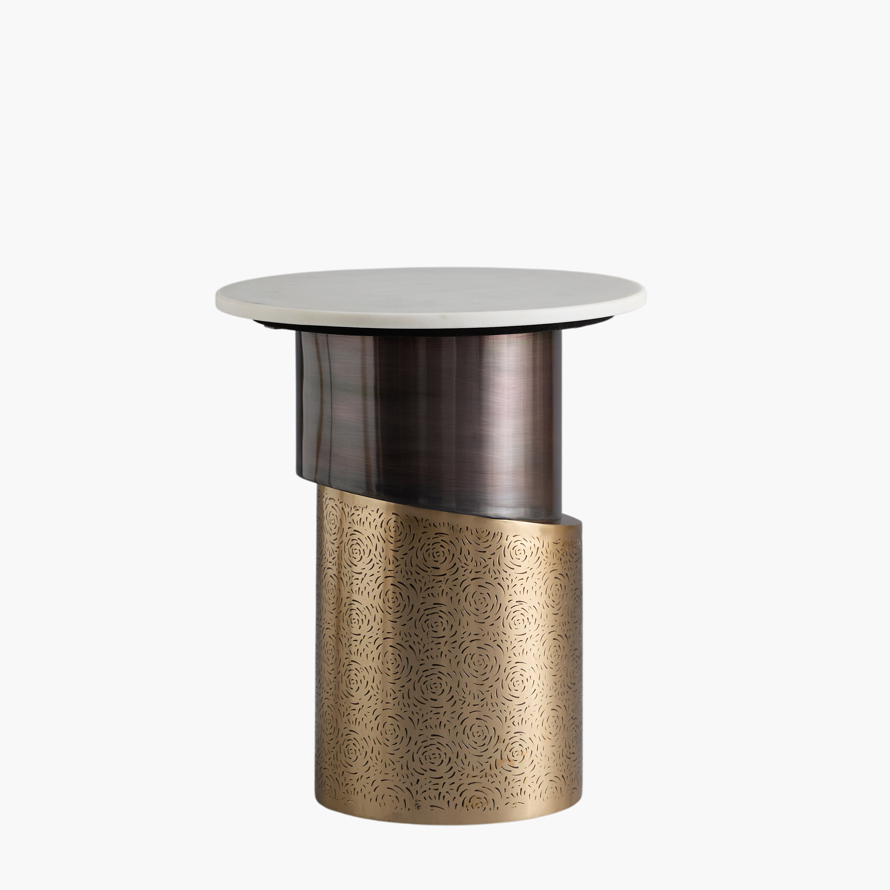Cavon Pegas Genuine Marble Top End Table-hbxfurniture-livingroom-endtables-image-6