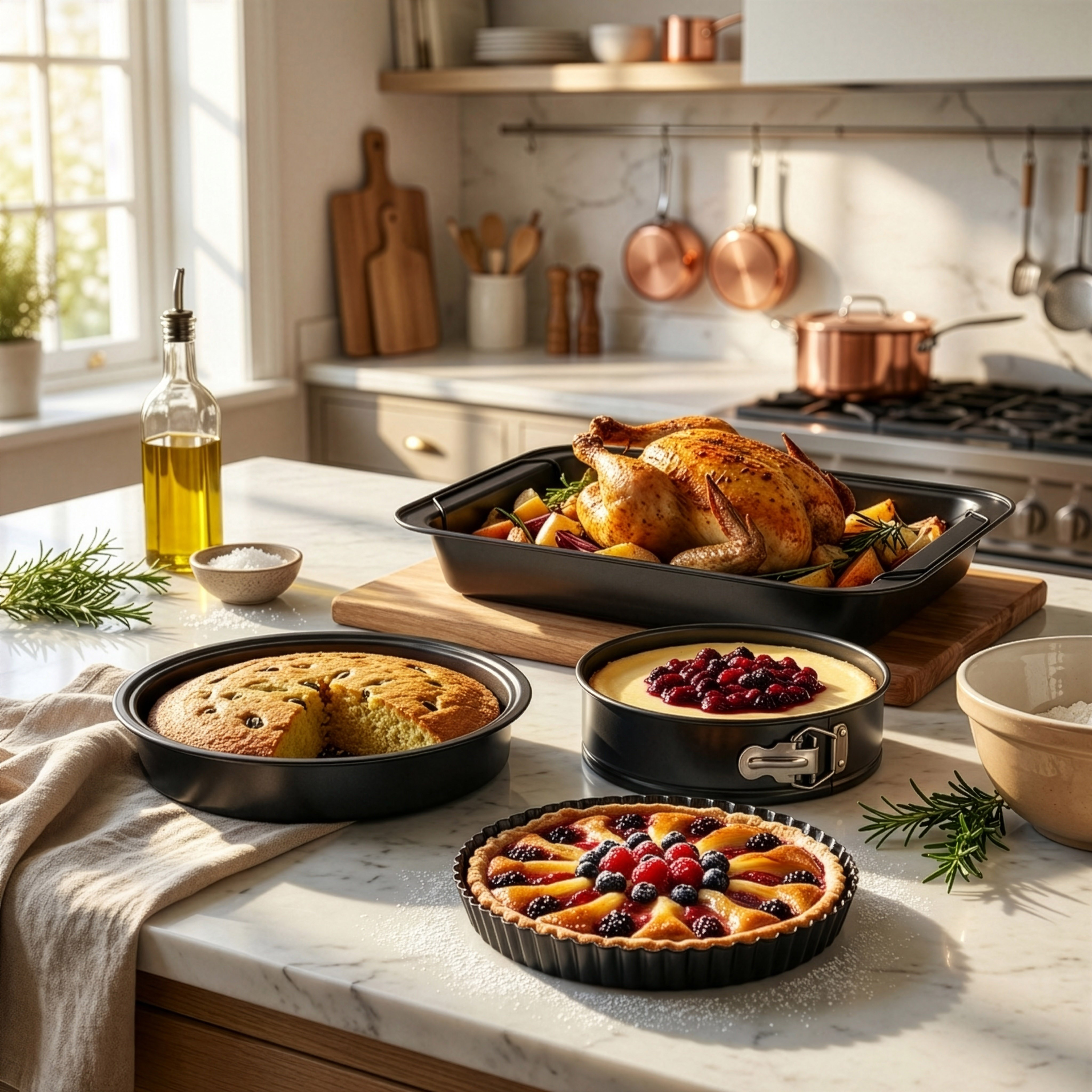 قالب تارت بقاعدة قابلة للإزالة من بيكولوجي - 20 سم-hbxkitchen-bakeware-image-5