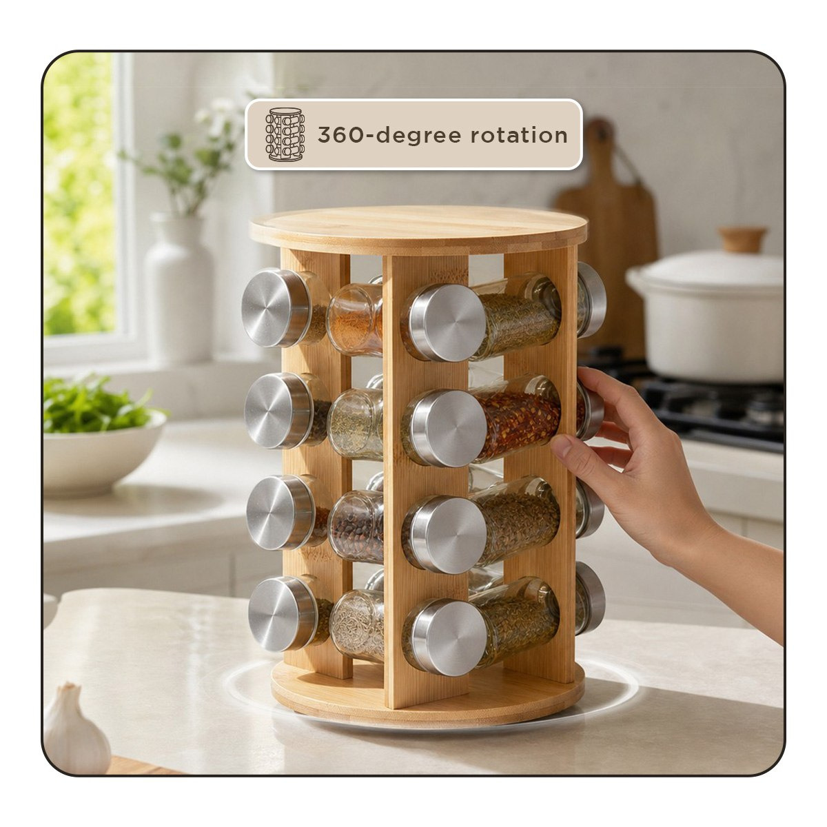 منظم دوار مع جرات توابل 16 قطعة من إسنشيال-hbxhomeware-hbxkitchen-image-6