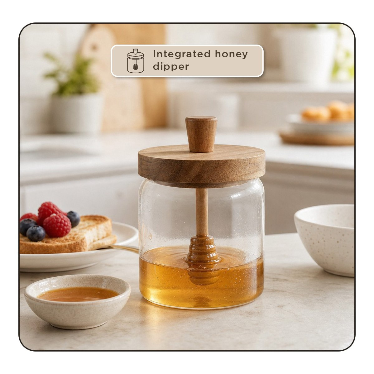جرة عسل بغطاء بملعقة من إسنشيال-hbxhomeware-hbxkitchen-image-6
