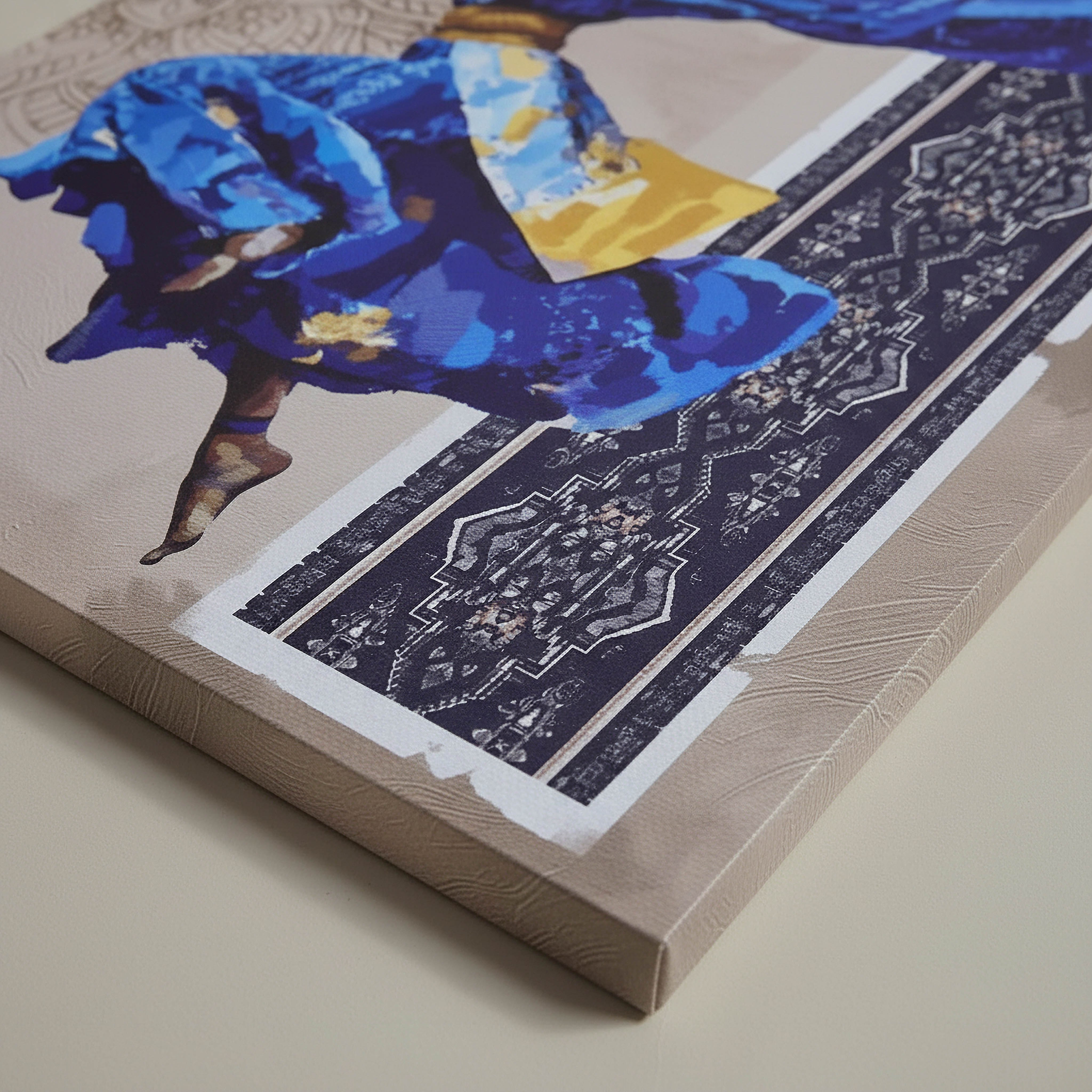 Madiha 100% Printed Arabic Wall Art - 80x3x120 cm-hbxhomeware-homedecor-figurinesandornaments-image-3