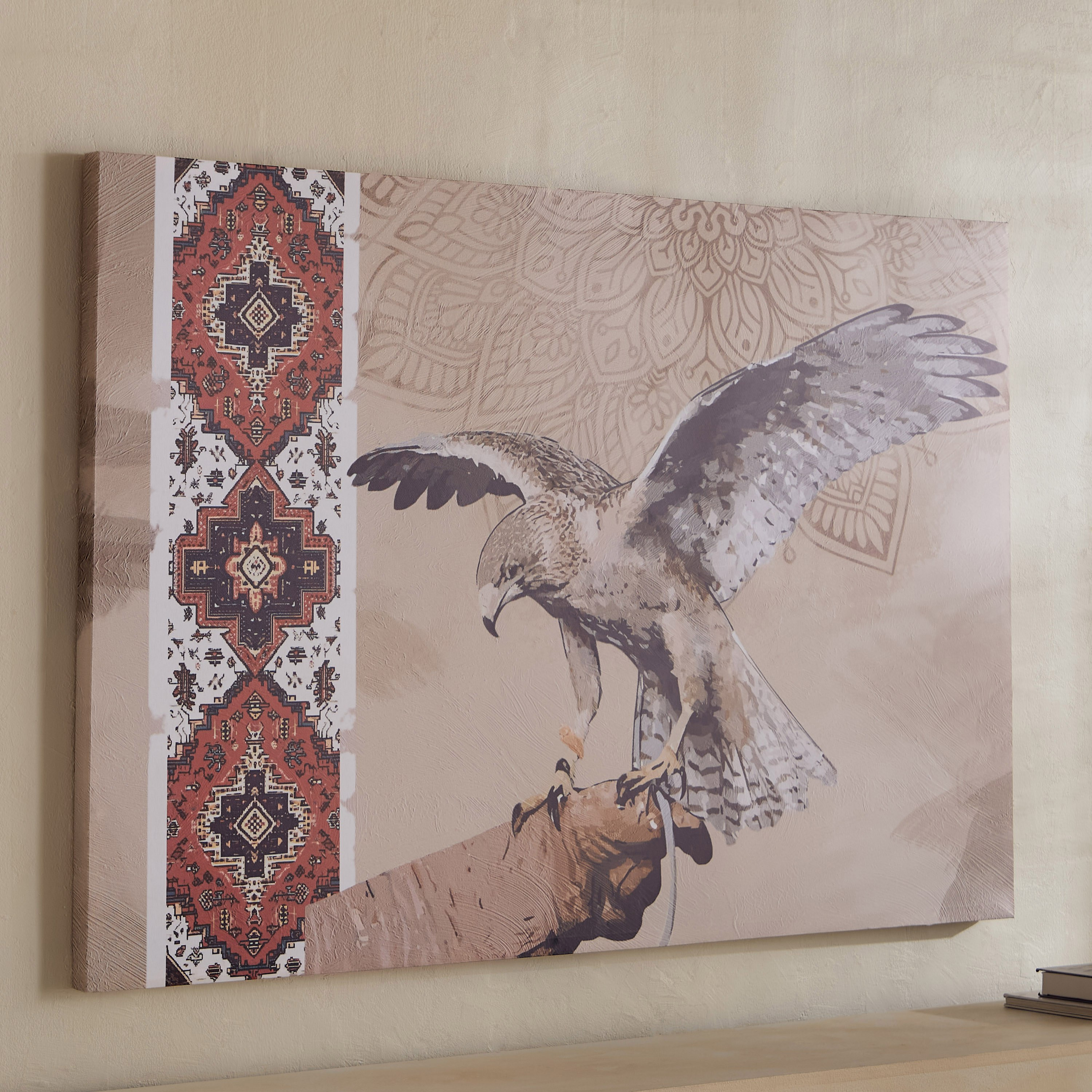 Madiha 100% Printed Arabic Wall Art - 120x3x80 cm-hbxhomeware-homedecor-figurinesandornaments-image-5