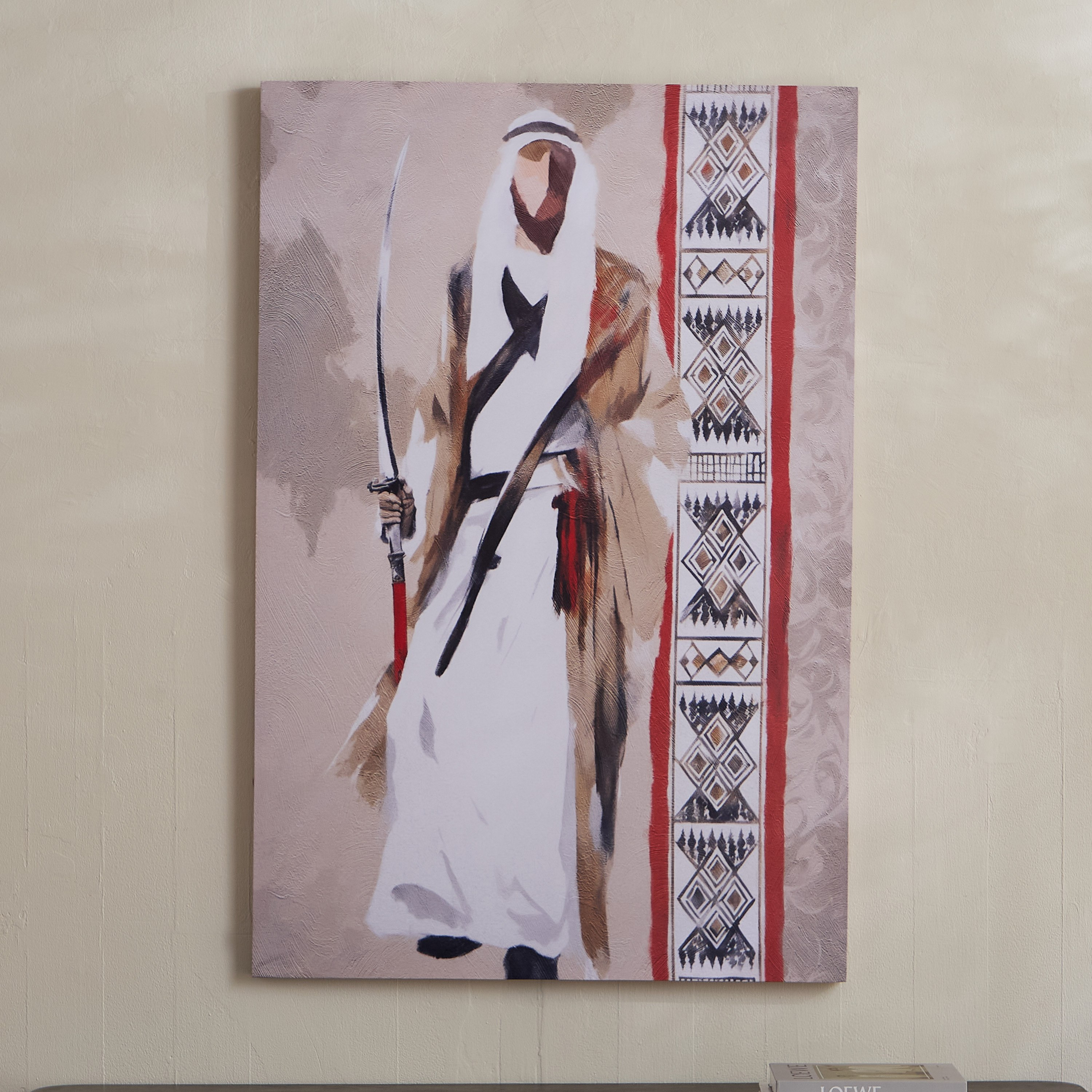 زينة حائط عربية بطبعات 100% من مديحة - 80x3x120 سم-hbxhomeware-homedecor-figurinesandornaments-image-5
