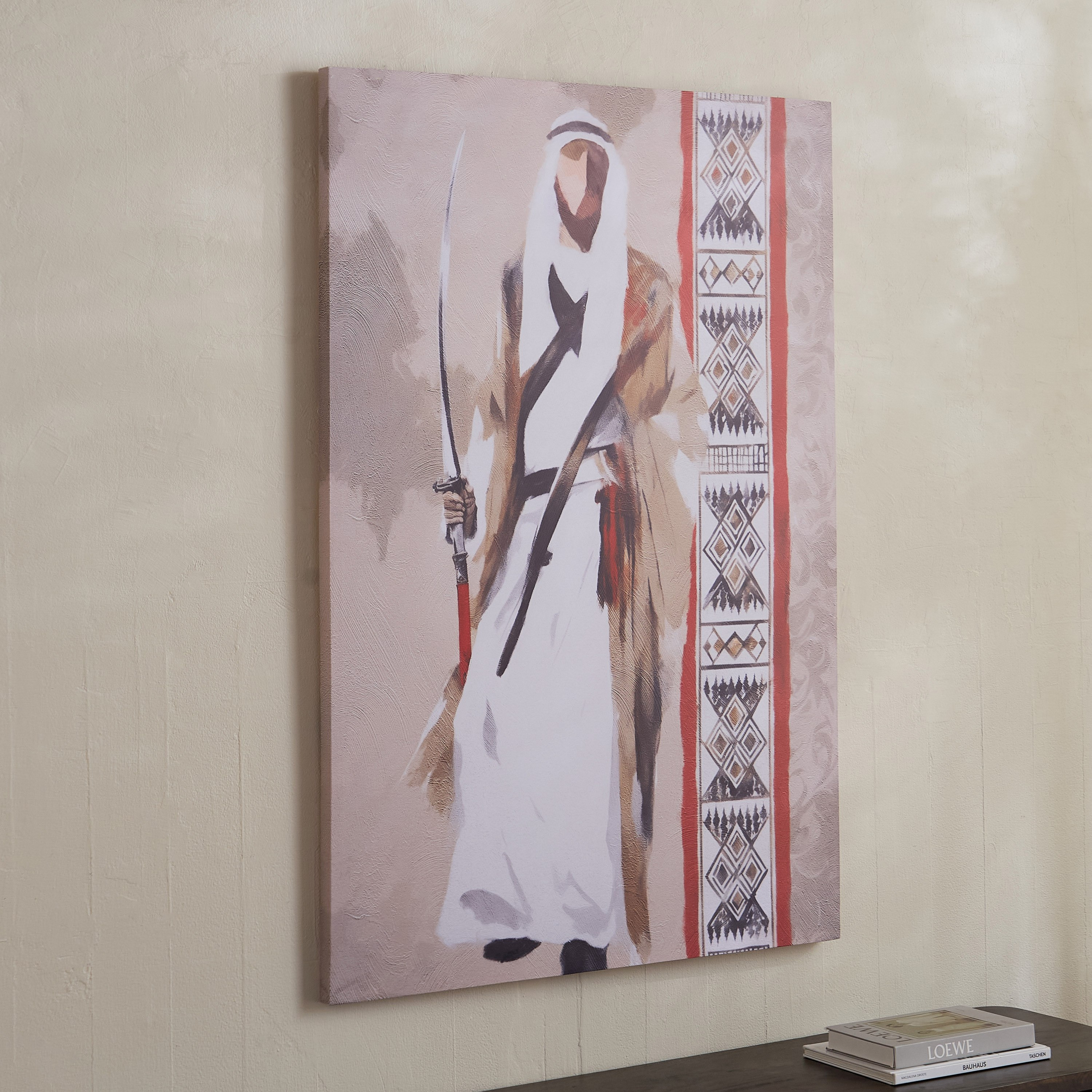 زينة حائط عربية بطبعات 100% من مديحة - 80x3x120 سم-hbxhomeware-homedecor-figurinesandornaments-image-6