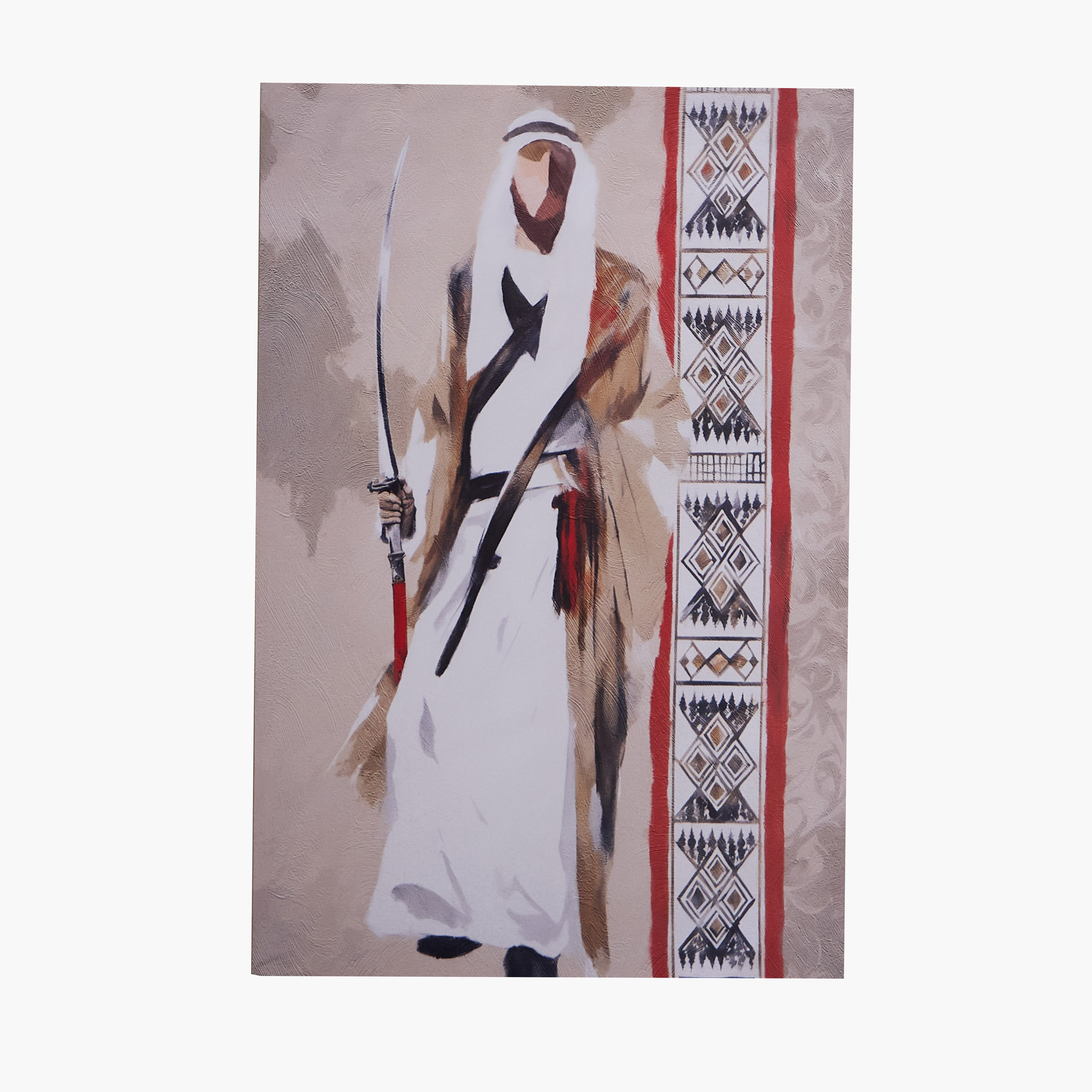 زينة حائط عربية بطبعات 100% من مديحة - 80x3x120 سم-hbxhomeware-homedecor-figurinesandornaments-image-9