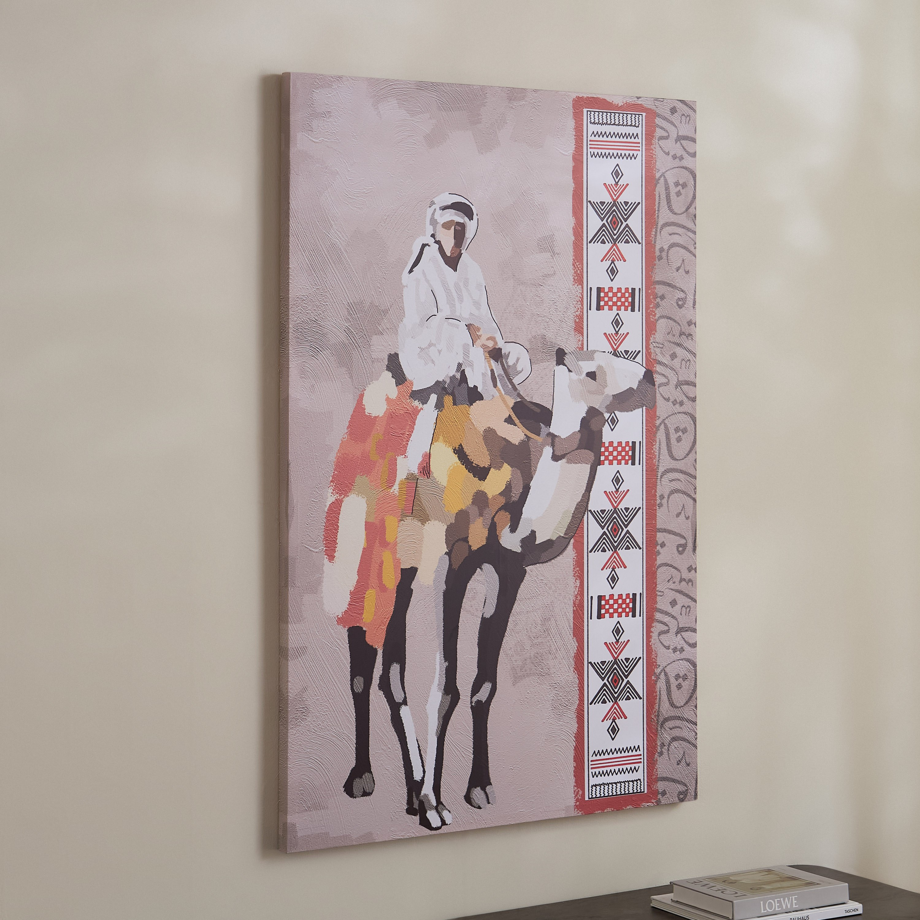 Madiha 100% Printed Arabic Wall Art - 80x3x120 cm-hbxhomeware-homedecor-figurinesandornaments-image-5