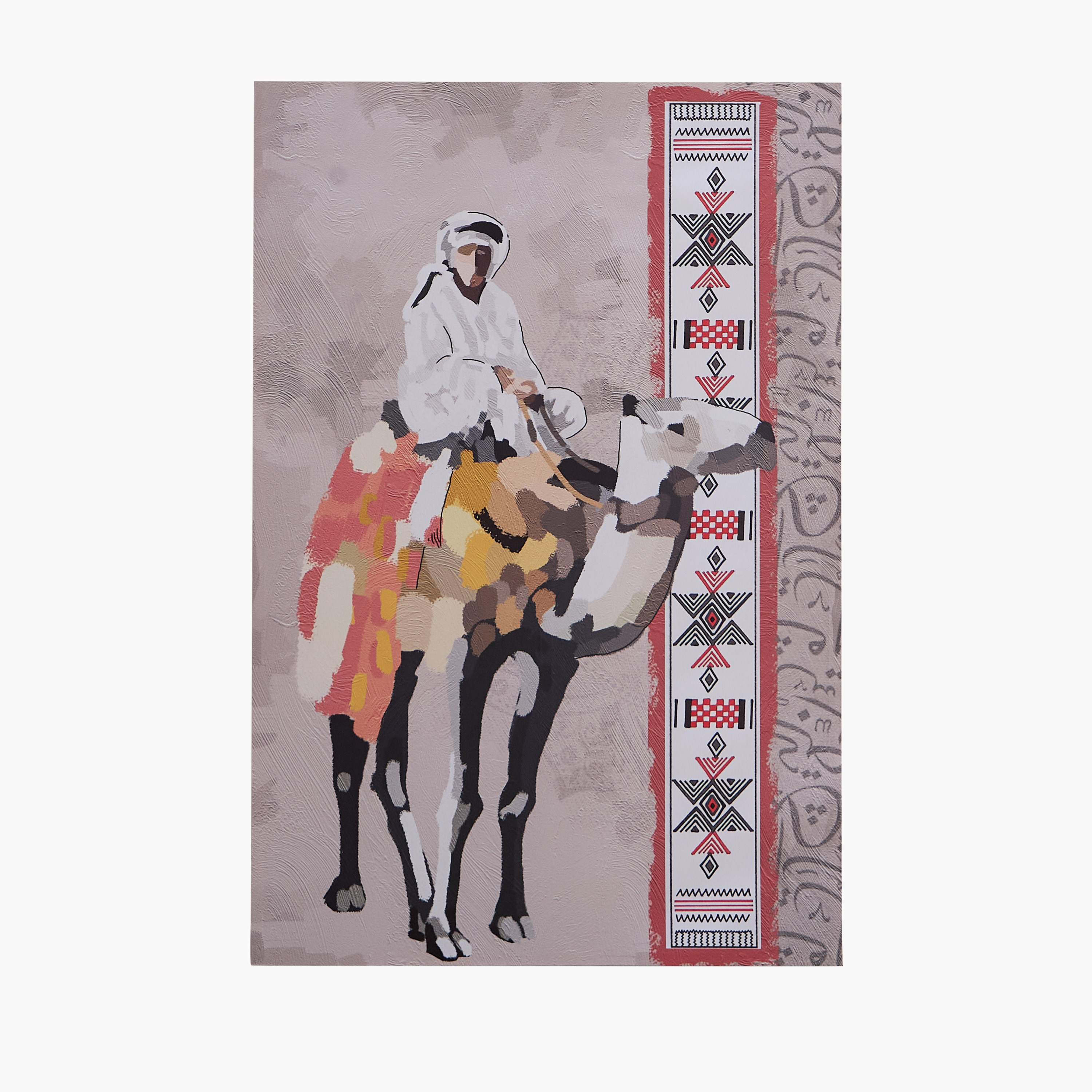 Madiha 100% Printed Arabic Wall Art - 80x3x120 cm-hbxhomeware-homedecor-figurinesandornaments-image-9