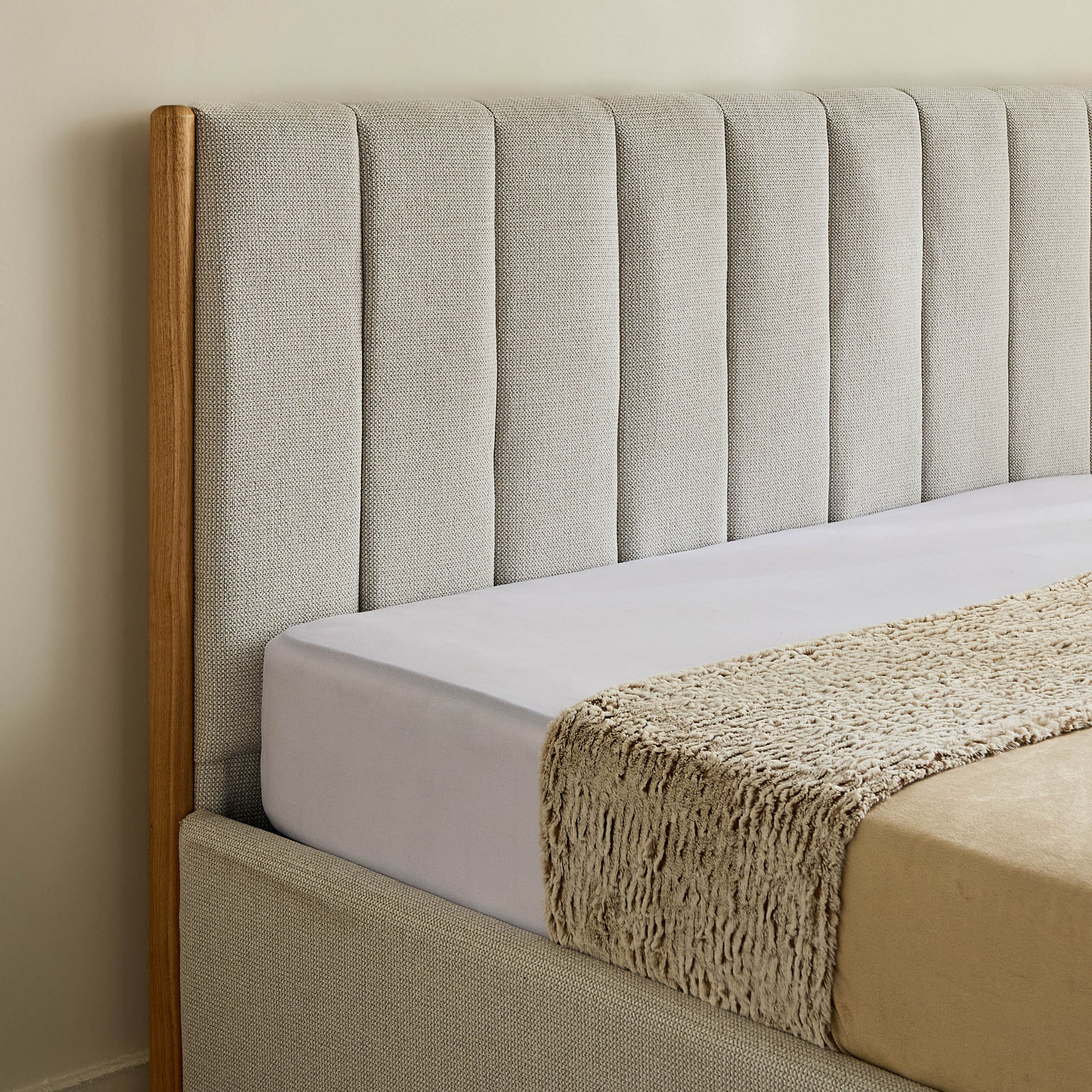 Nordica Novara Upholstered Hydraulic Storage King Bed - 180x200 cm-PROMO_HB_UAE_THRESHOLD_Furniture_020426-image-3
